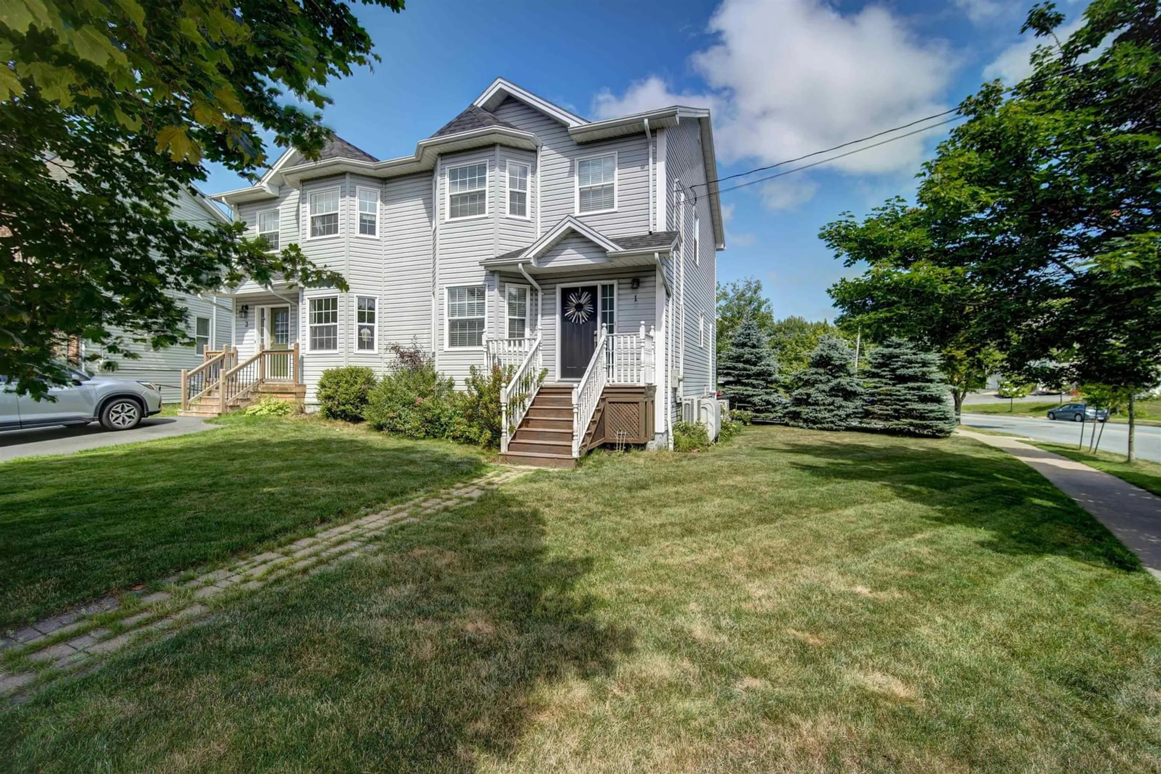A pic from outside/outdoor area/front of a property/back of a property/a pic from drone, street for 1 Walter Havill Dr, Armdale Nova Scotia B3N 3H4