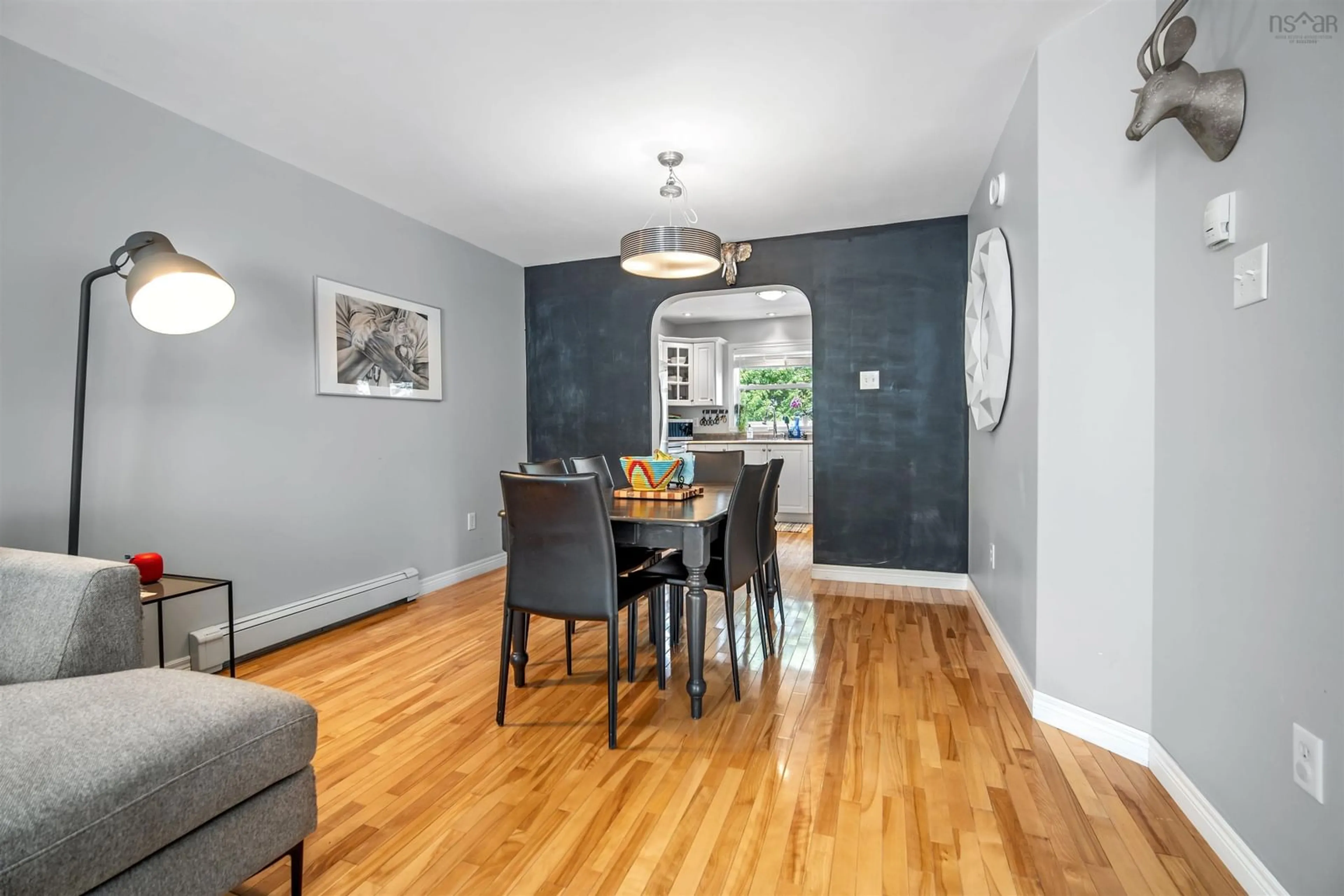 Dining room, wood/laminate floor for 1 Walter Havill Dr, Armdale Nova Scotia B3N 3H4