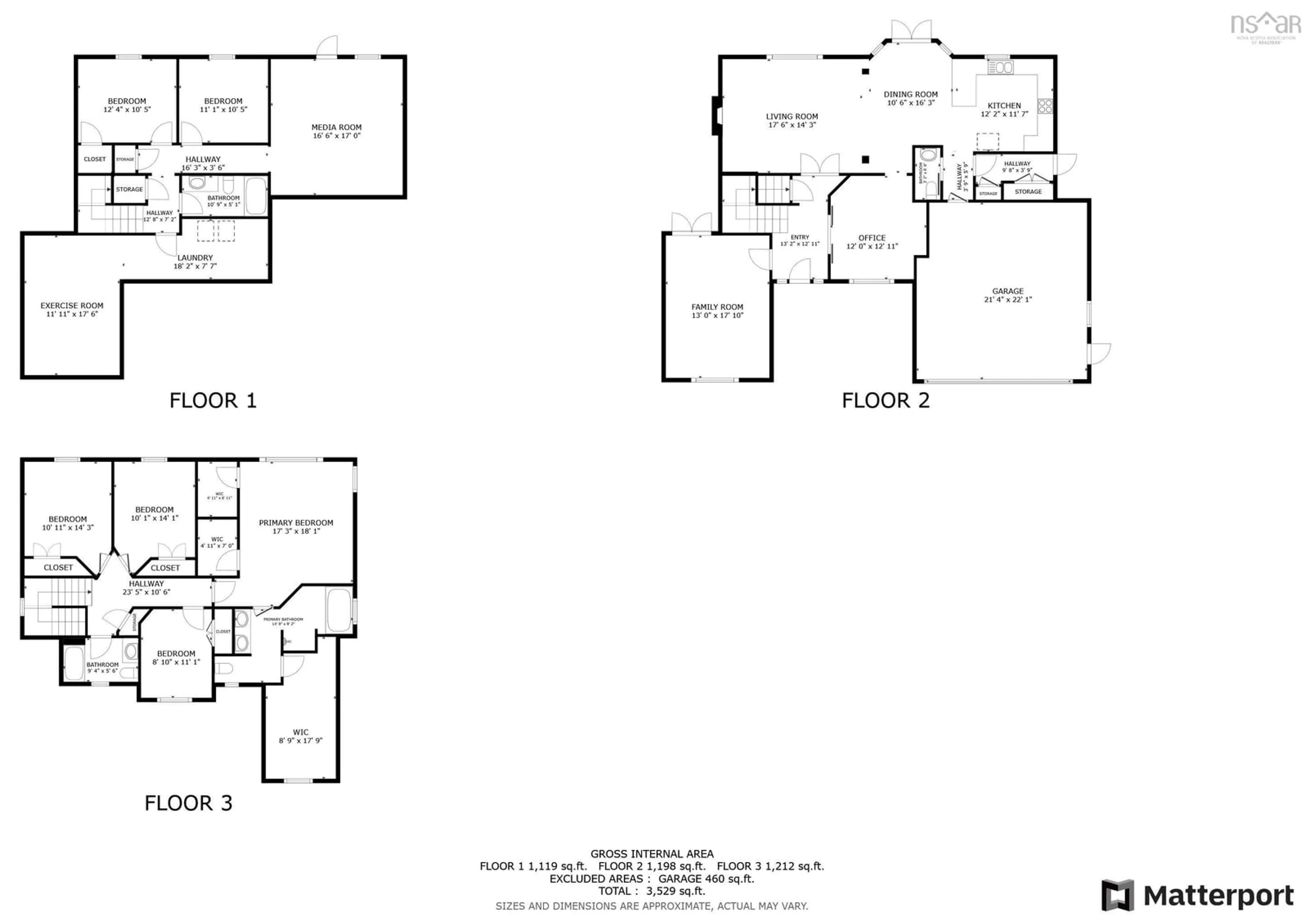 Floor plan for 104 Talisman Dr, Fall River Nova Scotia B2T 1E8