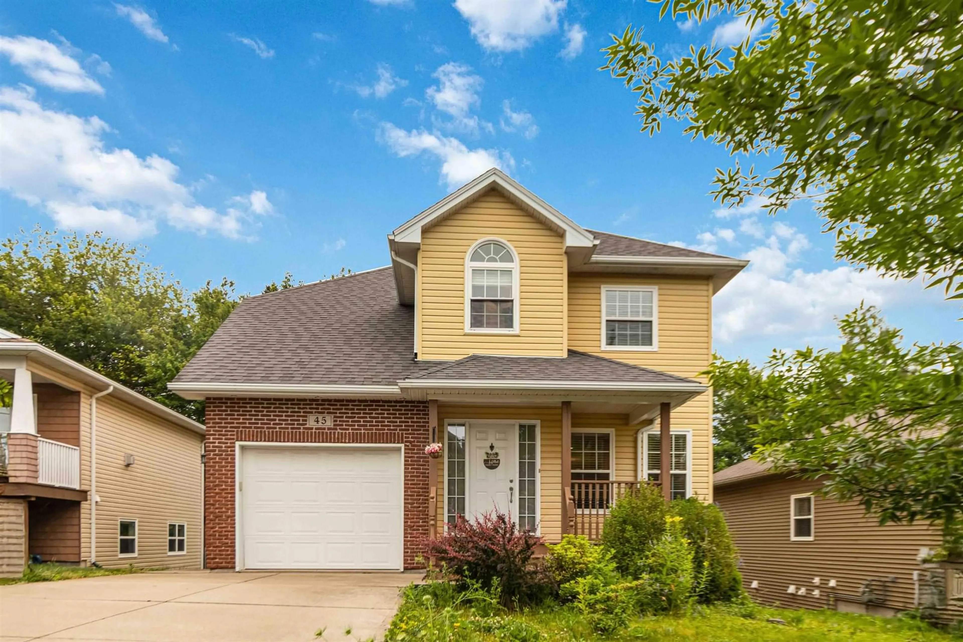 Home with brick exterior material, street for 45 Cannon Terr, Dartmouth Nova Scotia B3A 0A2
