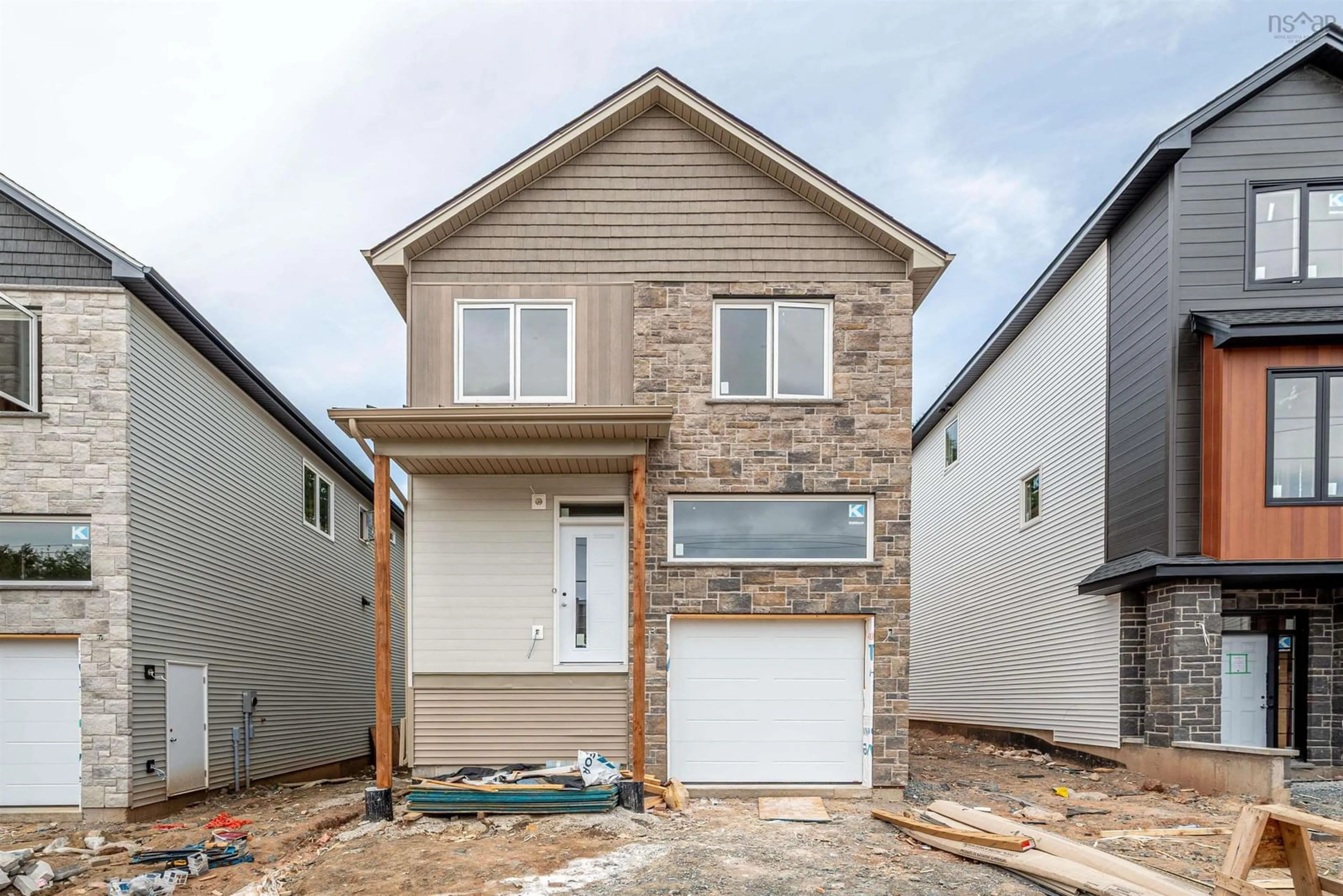 Home with brick exterior material, street for 17 Pearlgarden Close, Dartmouth Nova Scotia B2X 0C3
