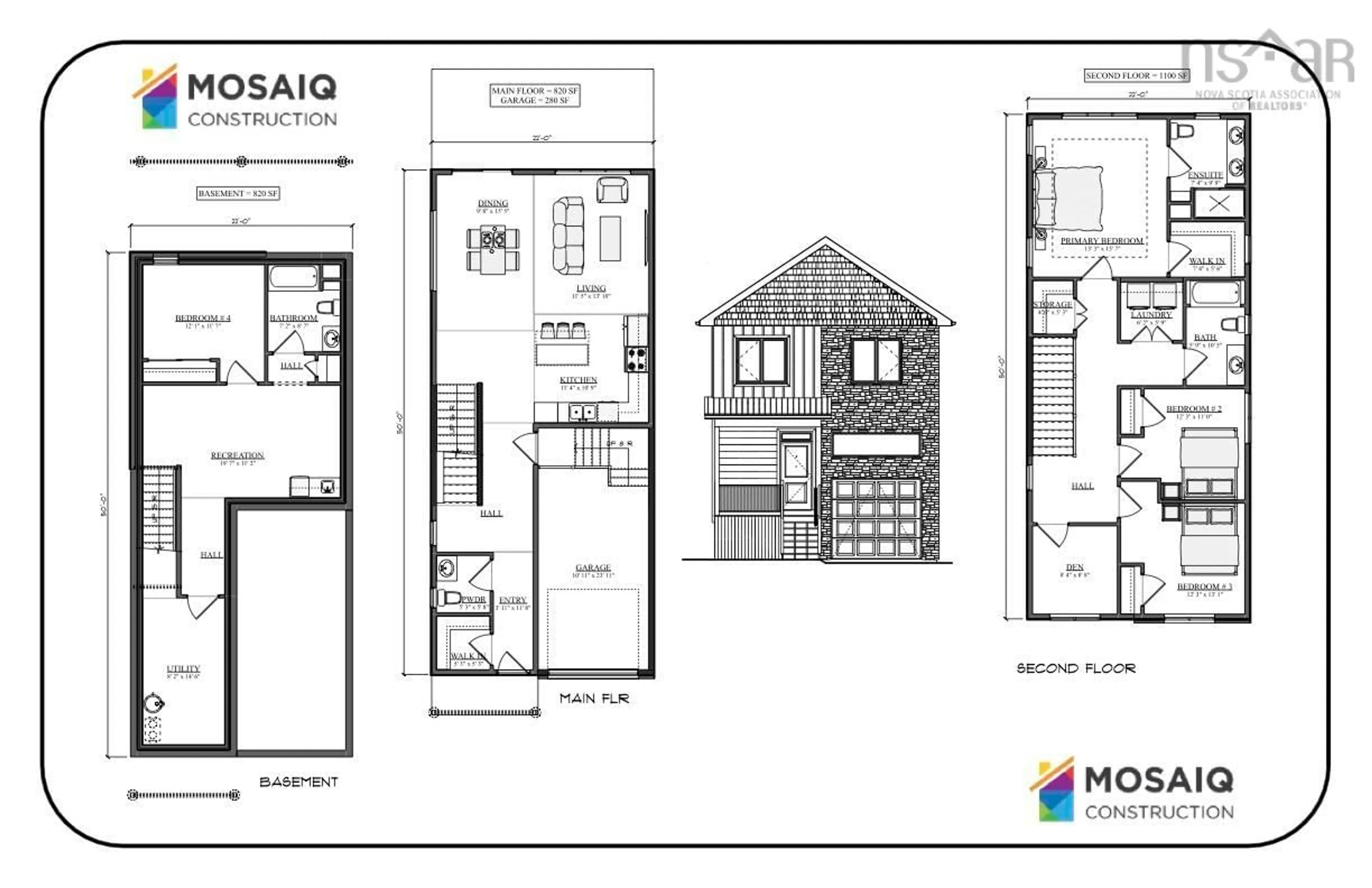 Floor plan for 17 Pearlgarden Close, Dartmouth Nova Scotia B2X 0C3