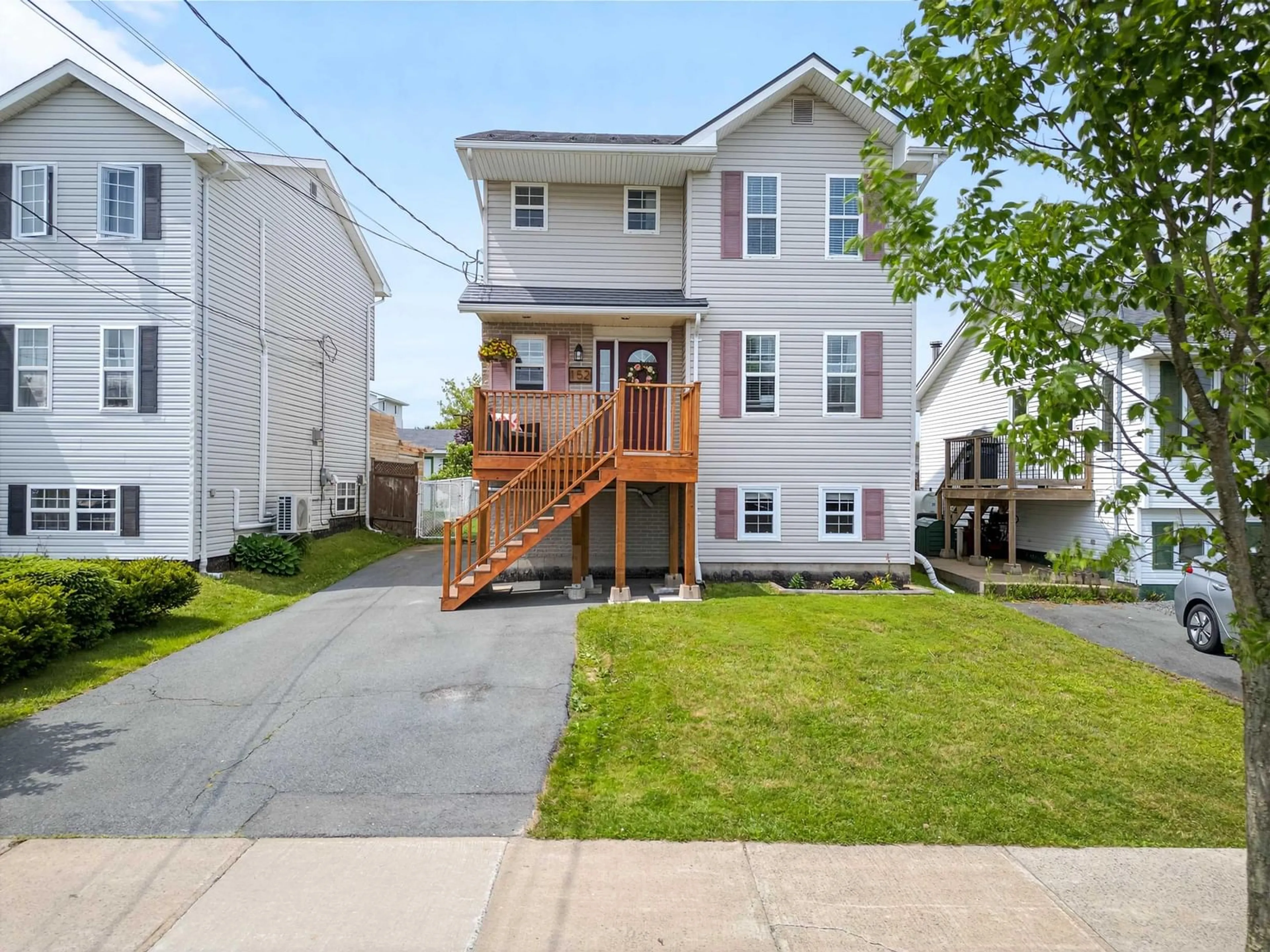 Home with vinyl exterior material, street for 152 Melrose Cres, Eastern Passage Nova Scotia B3G 1P1