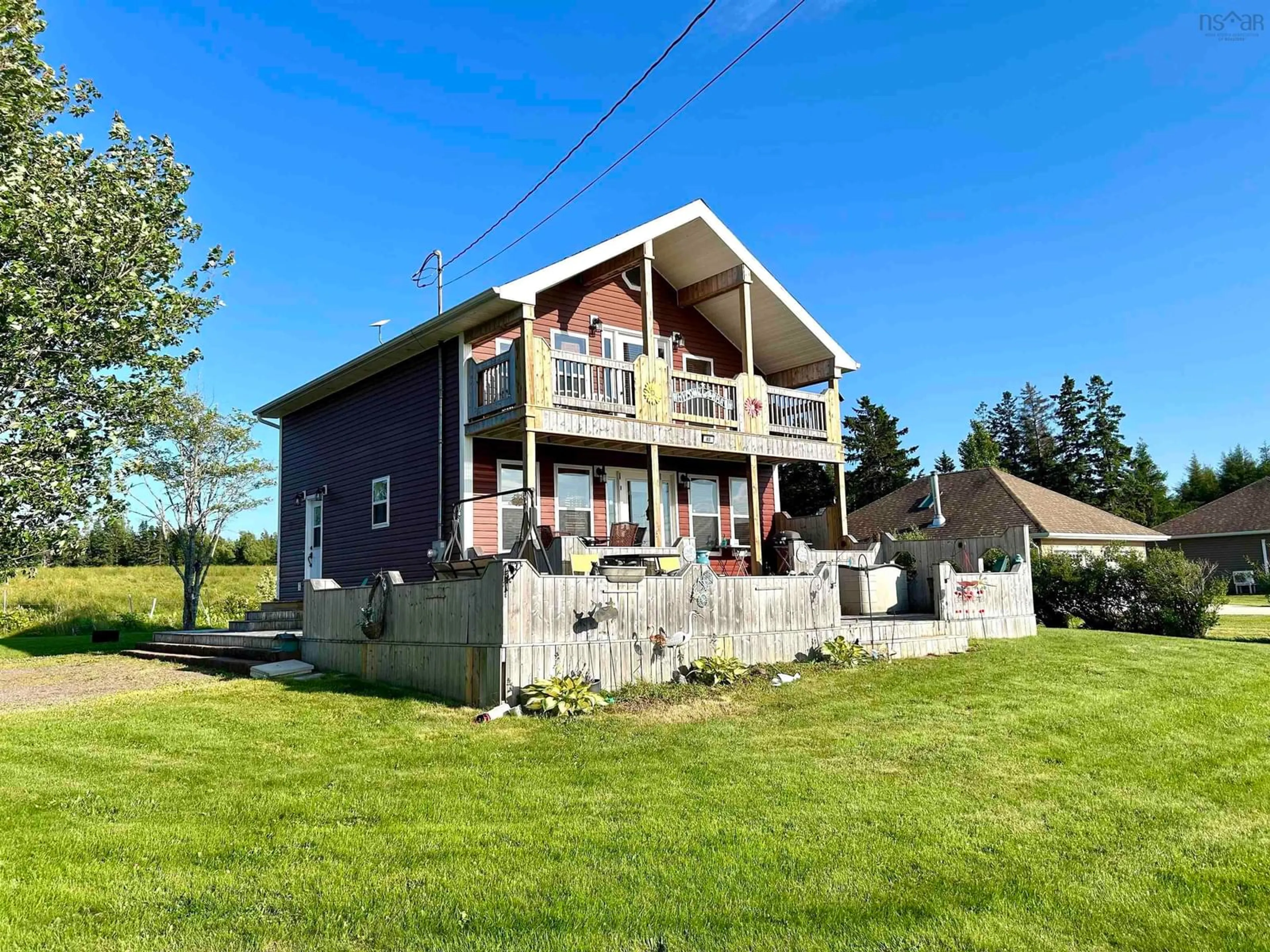 A pic from outside/outdoor area/front of a property/back of a property/a pic from drone, unknown for 80 Tidnish Head Rd, Tidnish Bridge Nova Scotia B4H 3X5