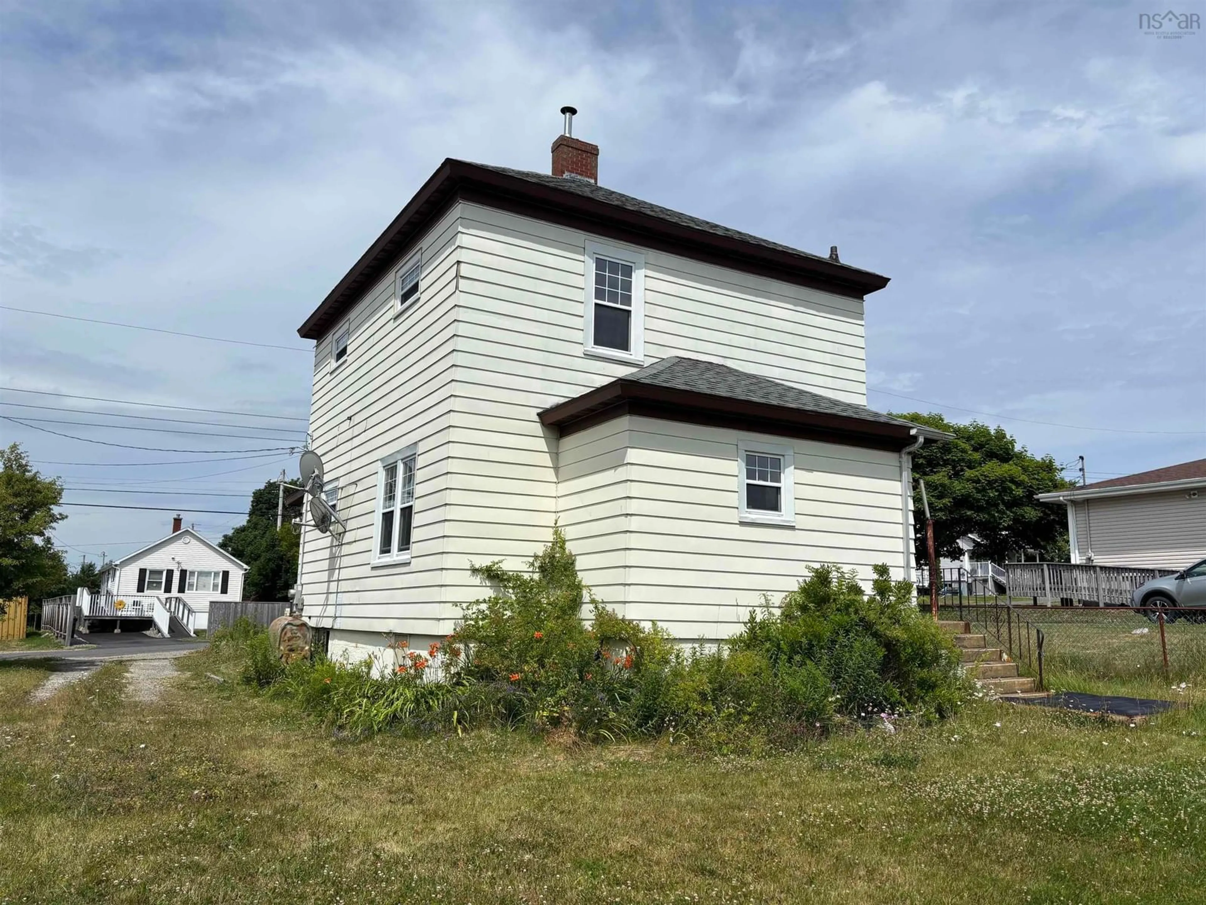 Home with vinyl exterior material, building for 63 Concord Street, Glace Bay Nova Scotia B1A 3A7