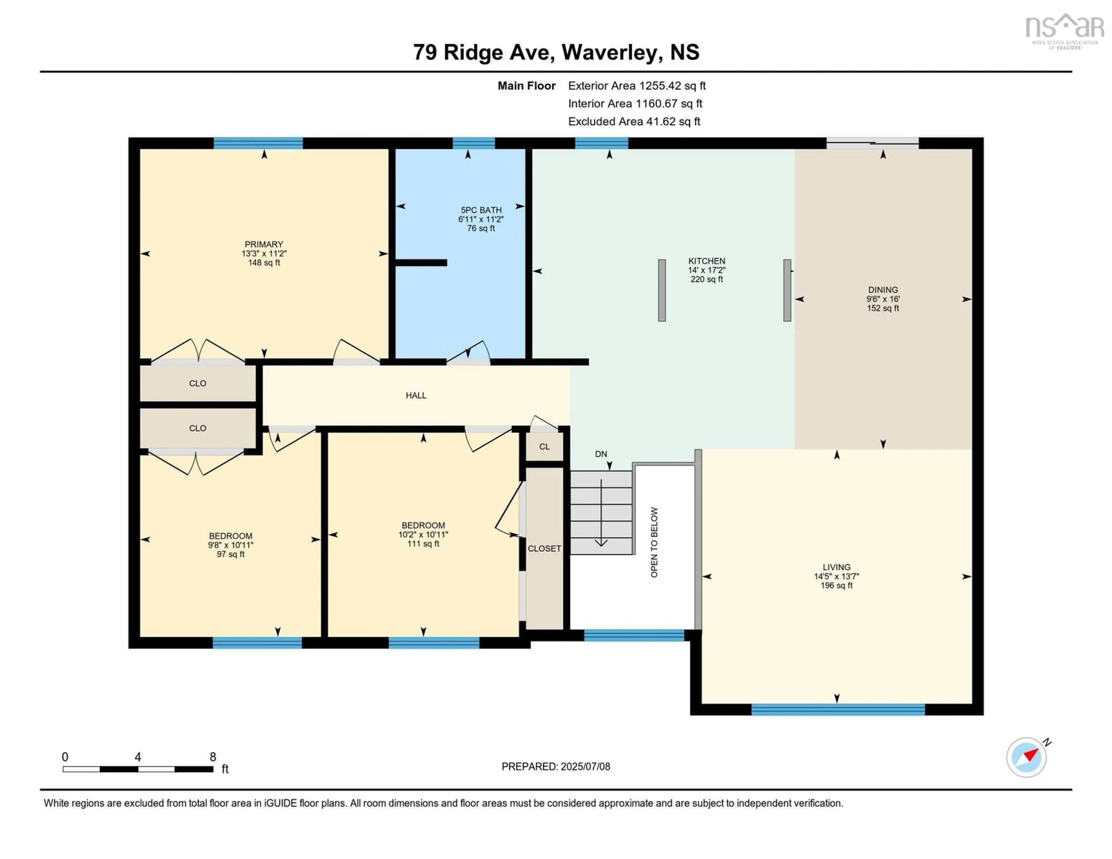 Floor plan for 79 Ridge Ave, Waverley Nova Scotia B2R 1G5