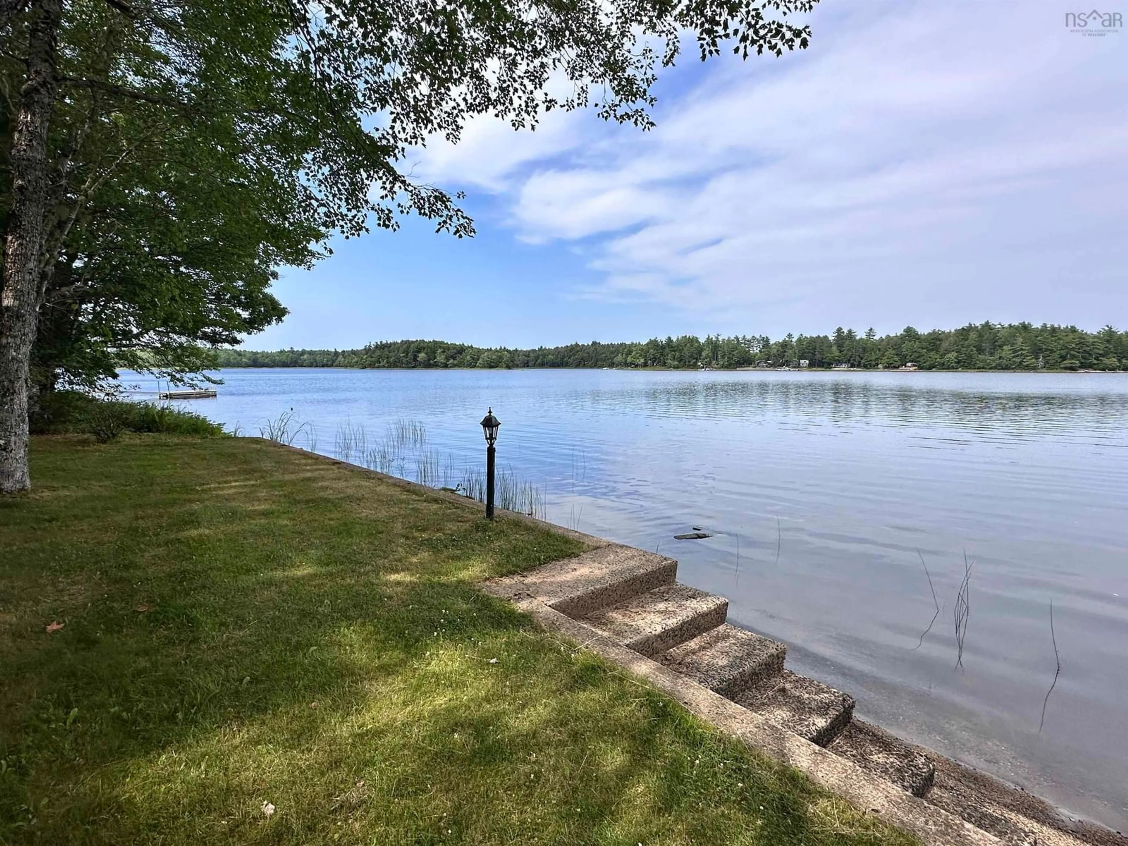 Patio, water/lake/river/ocean view for 52 Meadow Rd, Greenfield Nova Scotia B0T 1E0