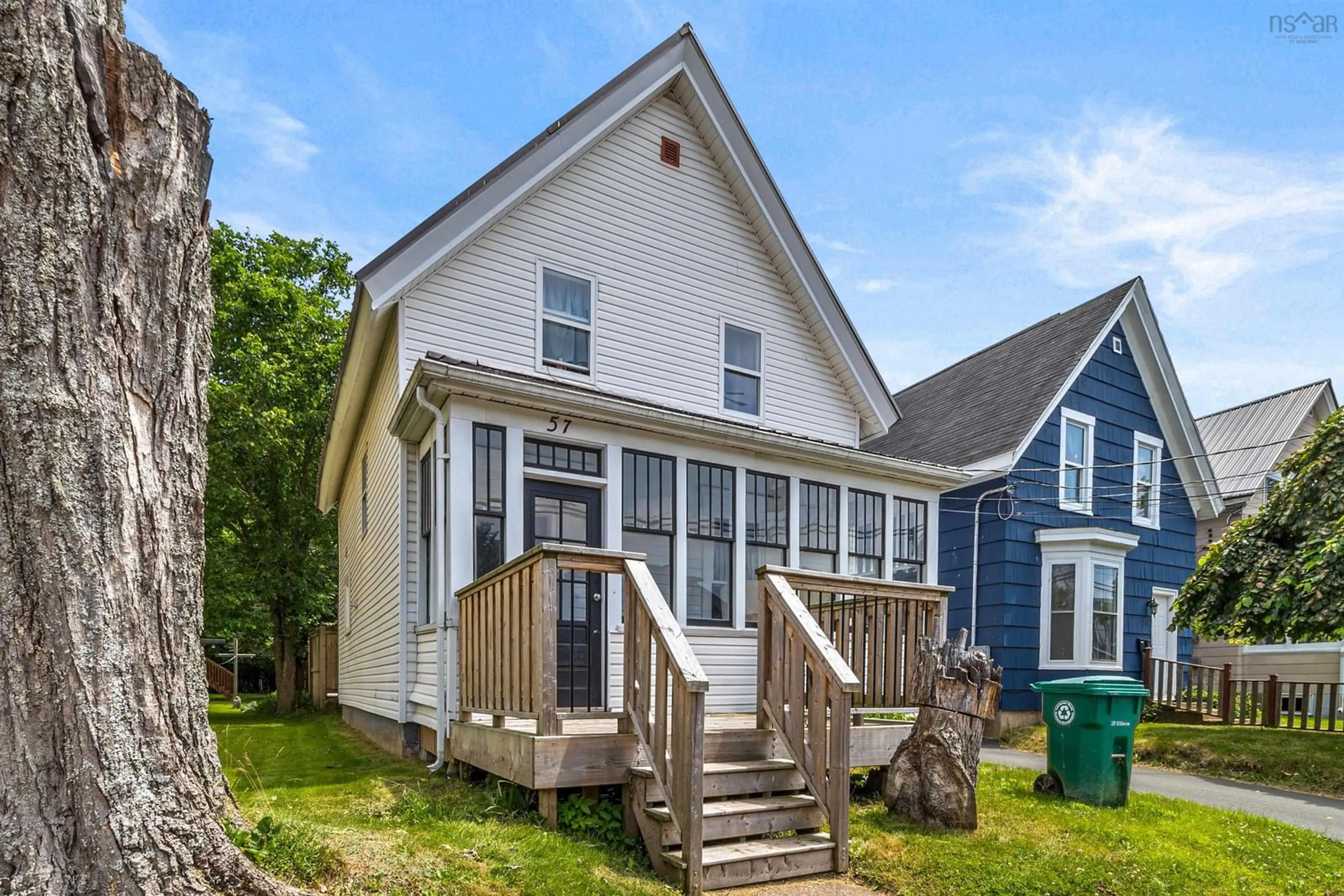 Home with vinyl exterior material, street for 57 Pleasant St, Truro Nova Scotia B2N 3R8
