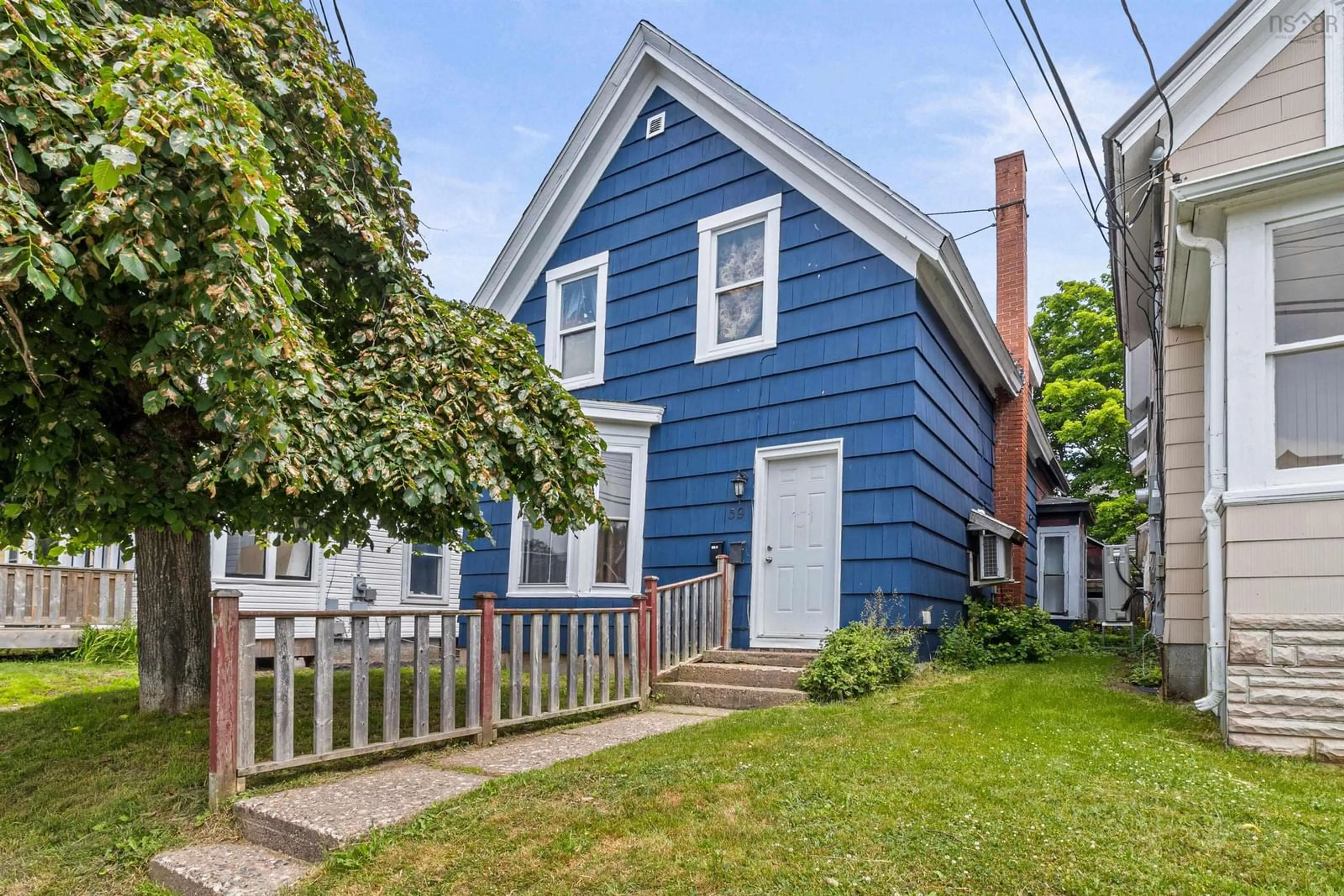 Home with vinyl exterior material, street for 59 Pleasant St, Truro Nova Scotia B2N 3R8