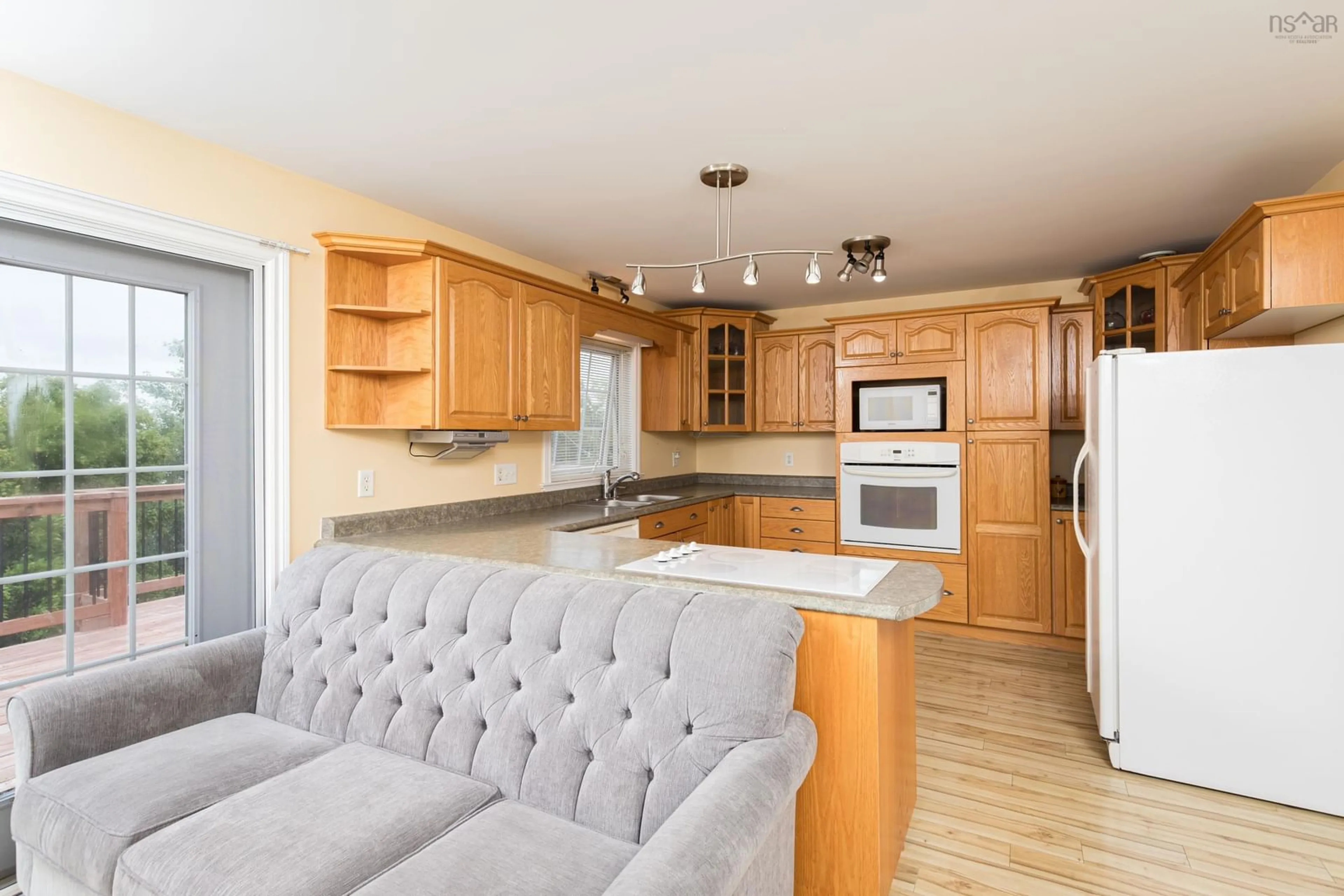Open concept kitchen, unknown for 1 Hillcrest Dr, Stewiacke Nova Scotia B0N 2J0
