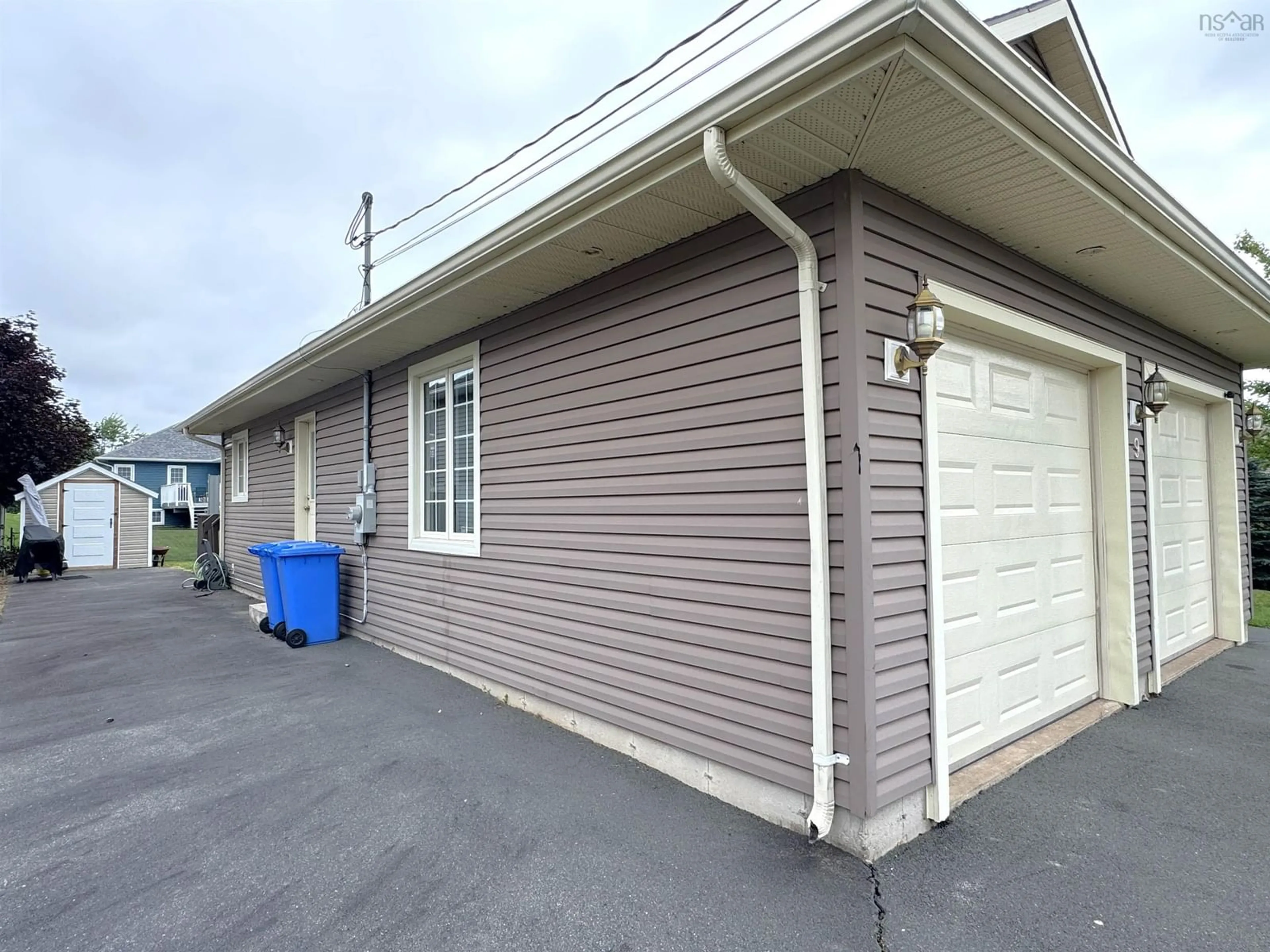 Home with vinyl exterior material, street for 9 Rowan Ave, New Glasgow Nova Scotia B2H 0A3