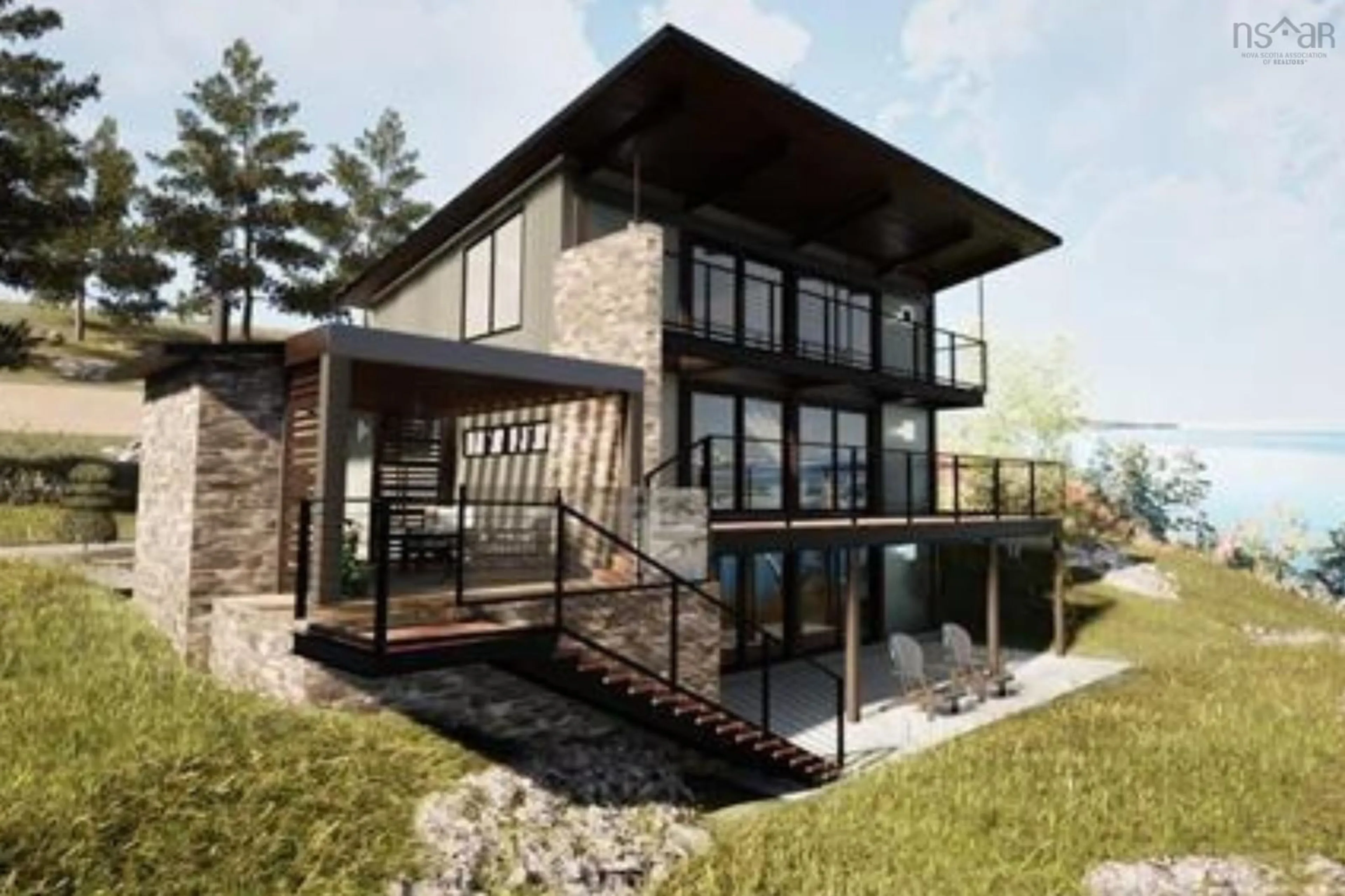Home with brick exterior material, building for Anchors Way, East River Point Nova Scotia B0J 1T0