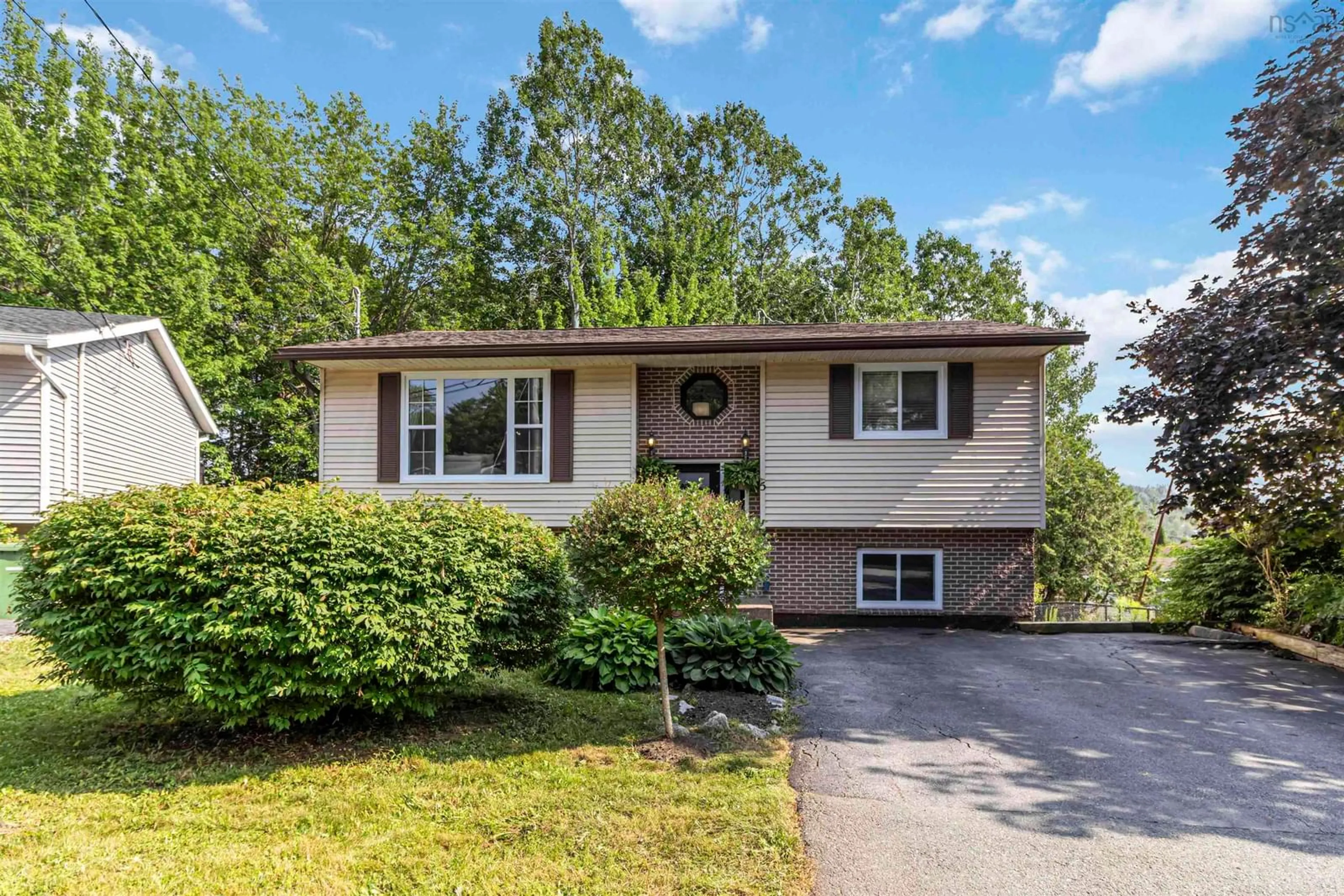 Home with vinyl exterior material, street for 5 Waterwheel Cres, Middle Sackville Nova Scotia B4E 2K4