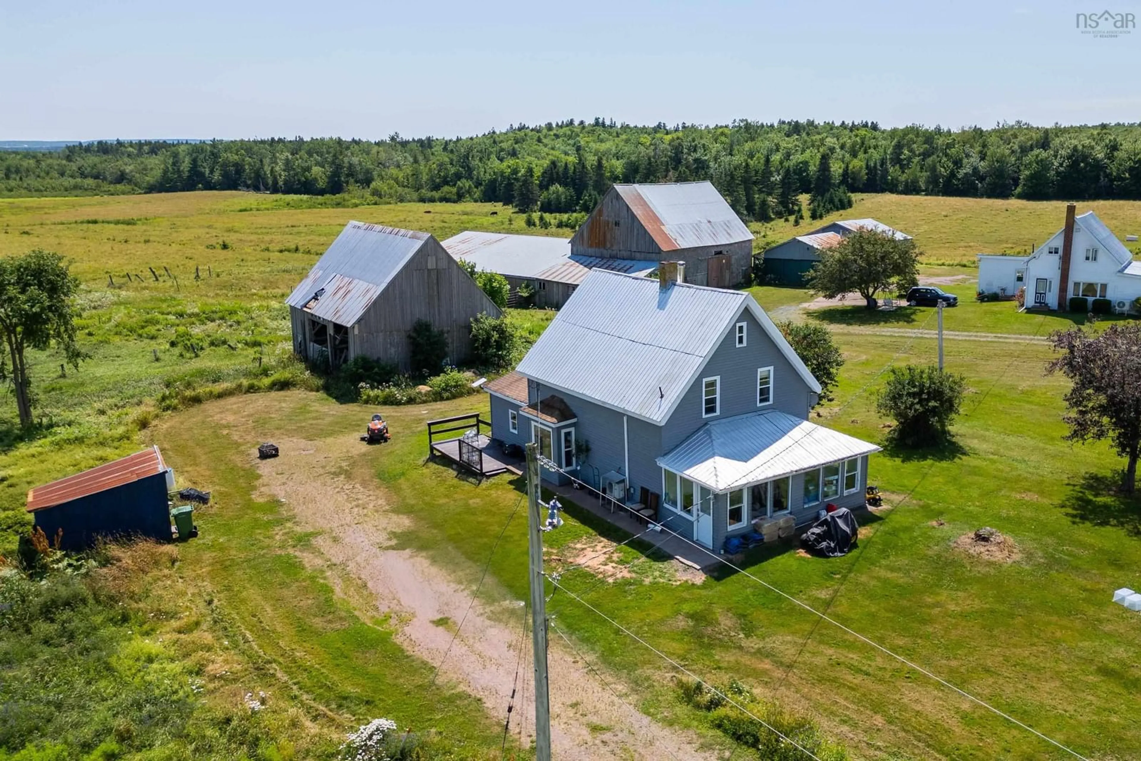 A pic from outside/outdoor area/front of a property/back of a property/a pic from drone, unknown for 36 Robinson Rd, Amherst Head Nova Scotia B4H 3Y2