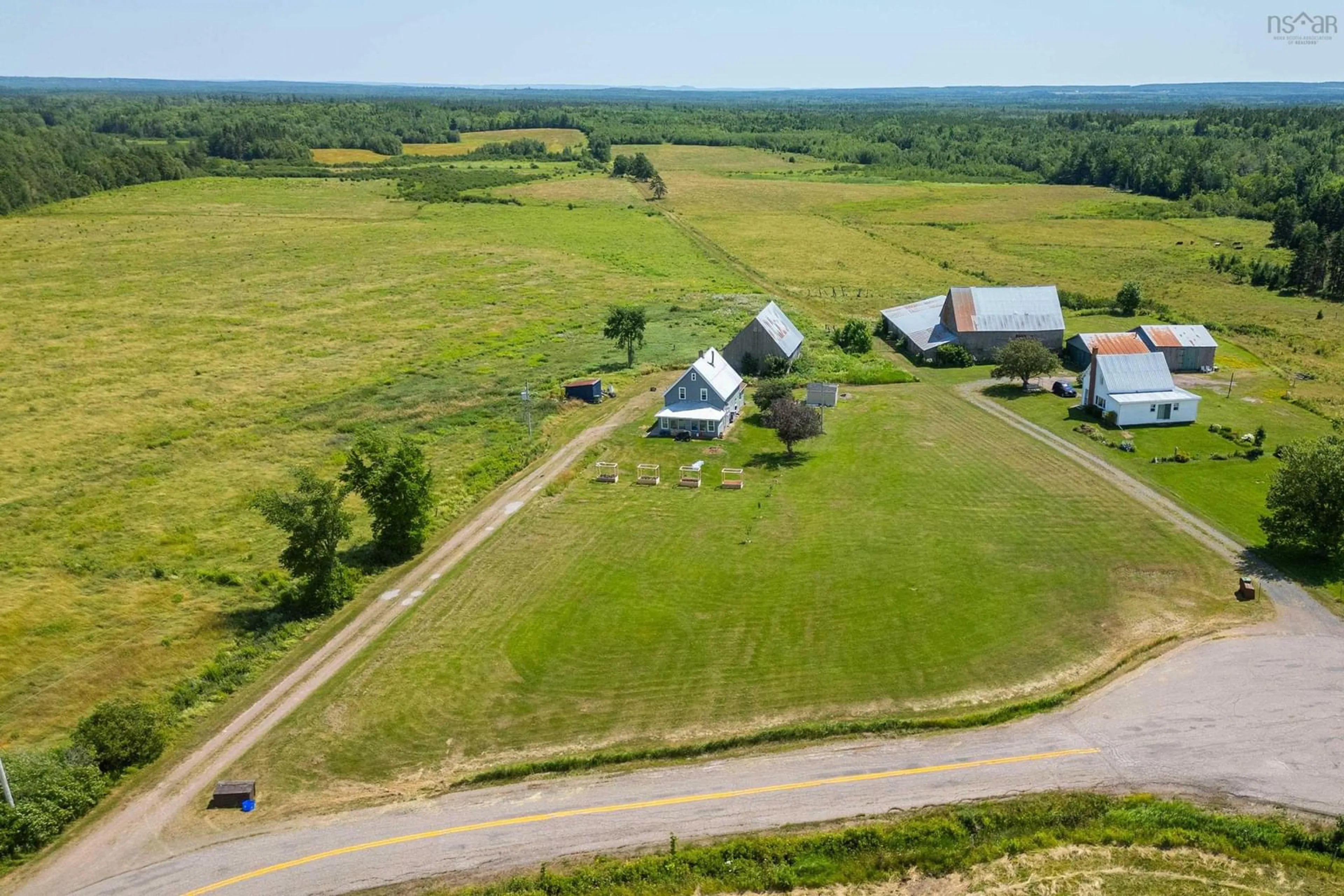 A pic from outside/outdoor area/front of a property/back of a property/a pic from drone, unknown for 36 Robinson Rd, Amherst Head Nova Scotia B4H 3Y2