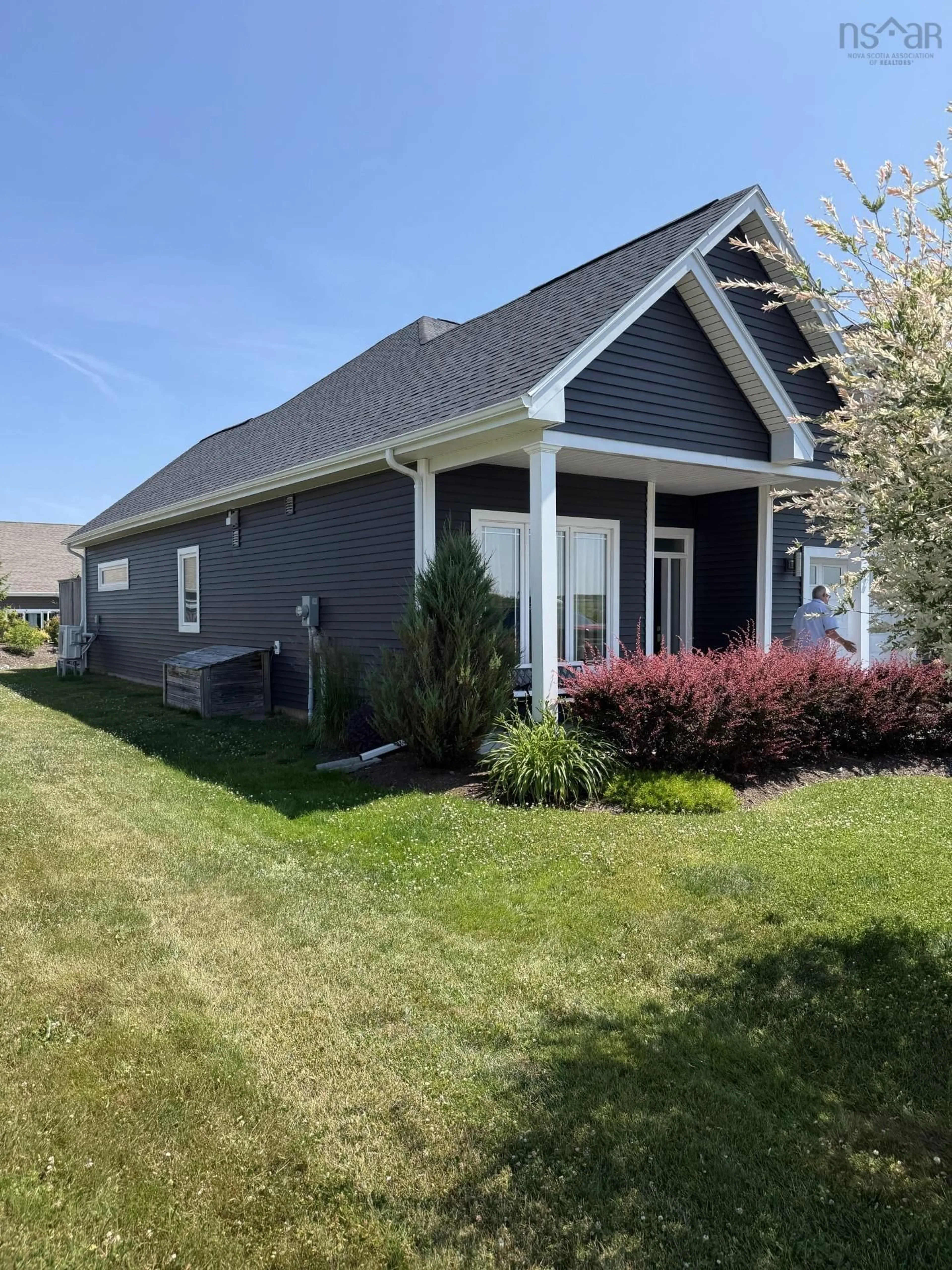 Home with vinyl exterior material, street for 72 Mount Cameron Circle. Antigonish Landing, Antigonish Landing Nova Scotia B2G 2V1