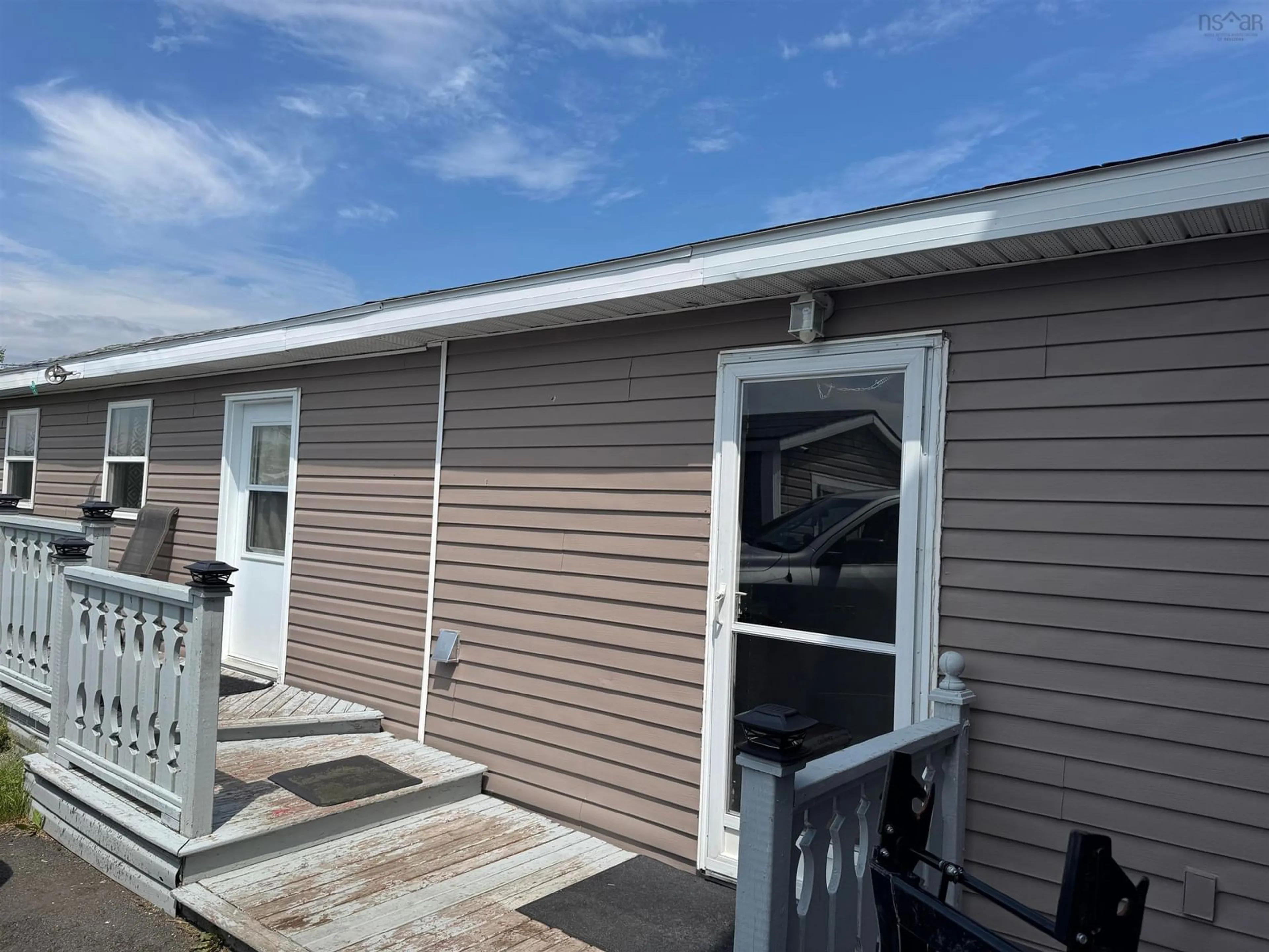 Home with vinyl exterior material, water/lake/river/ocean view for 459 Atlantic St, Sydney Mines Nova Scotia B1V 2Y4