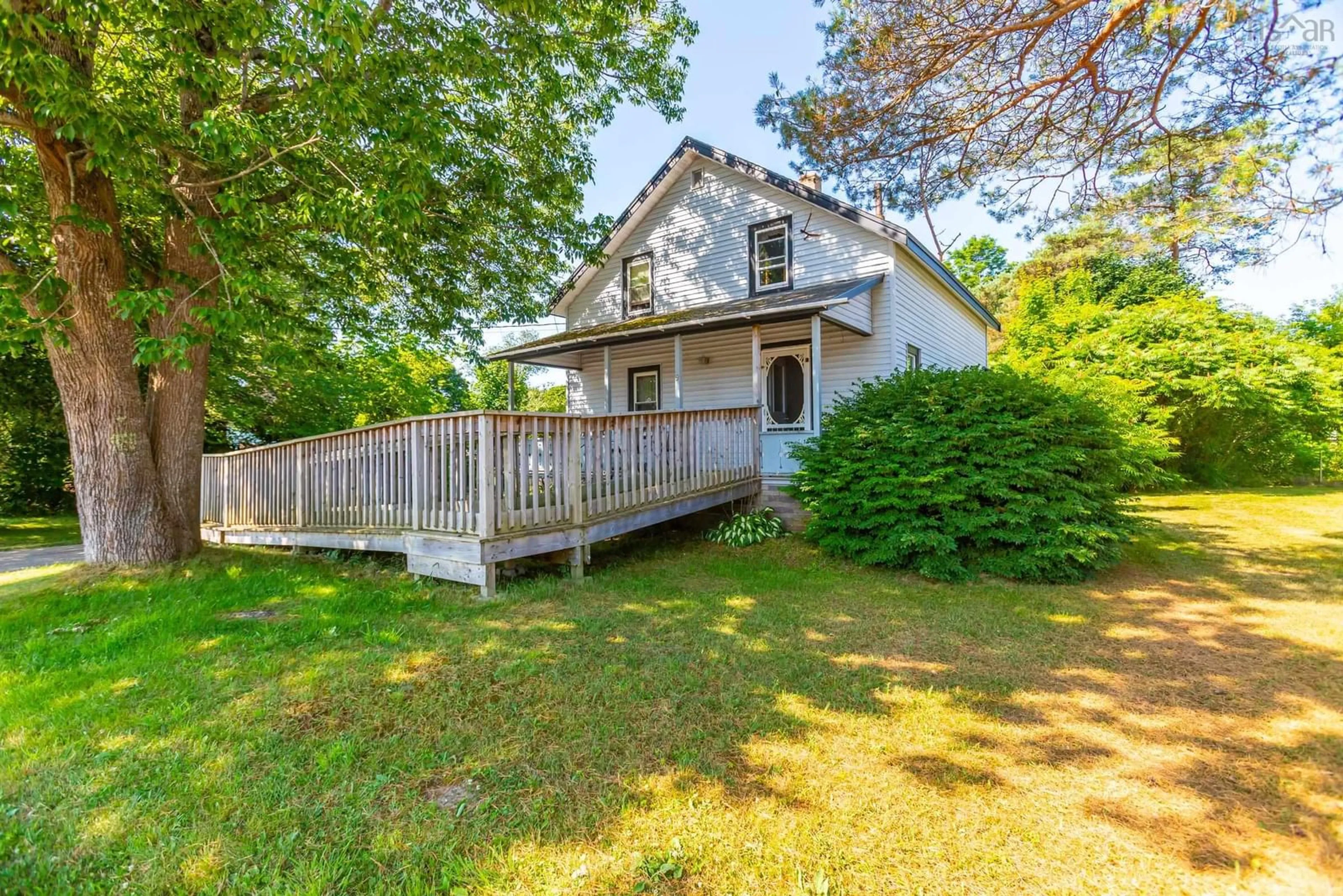 A pic from outside/outdoor area/front of a property/back of a property/a pic from drone, street for 9 Faye Road, Bridgetown Nova Scotia B0S 1C0