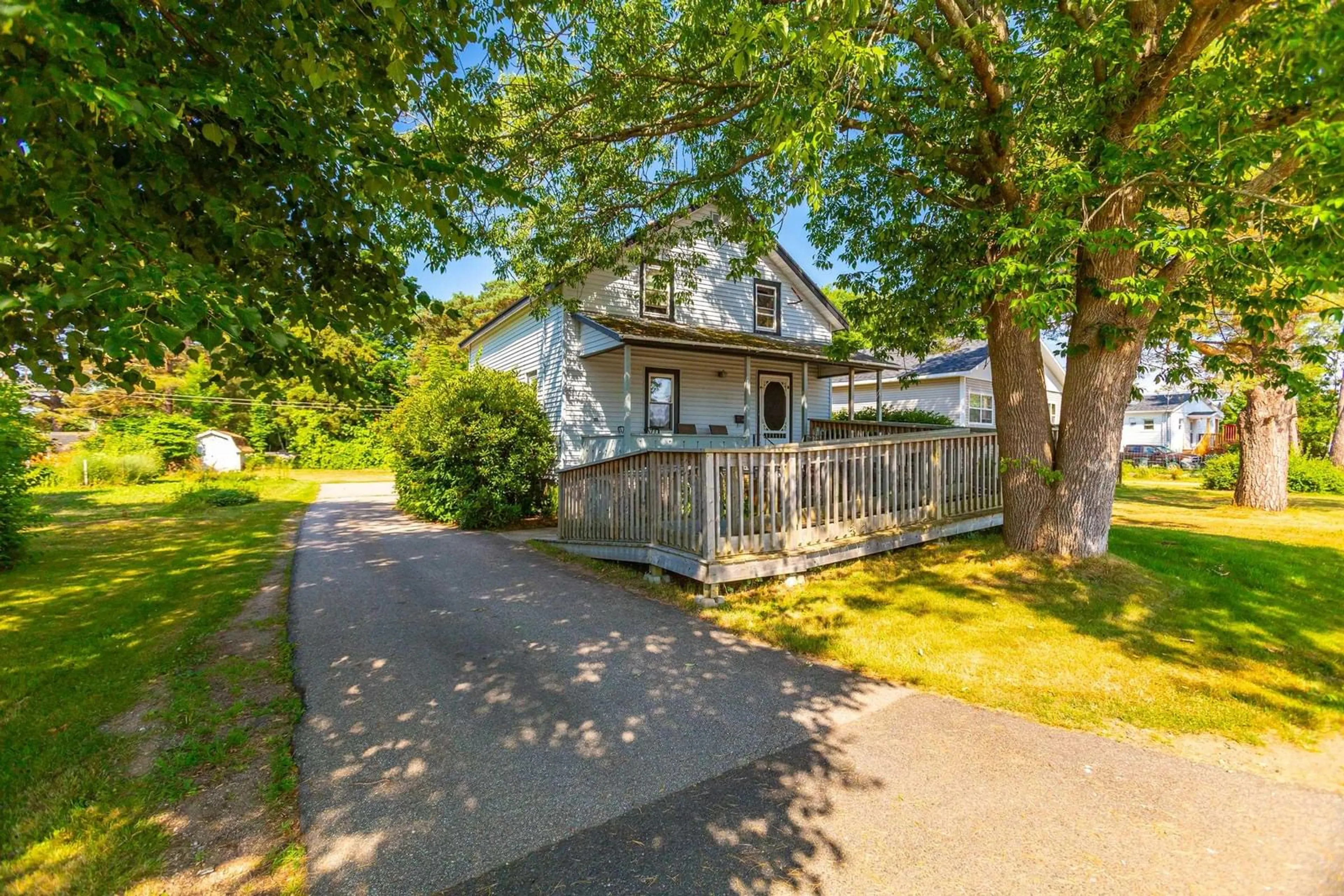 A pic from outside/outdoor area/front of a property/back of a property/a pic from drone, street for 9 Faye Road, Bridgetown Nova Scotia B0S 1C0