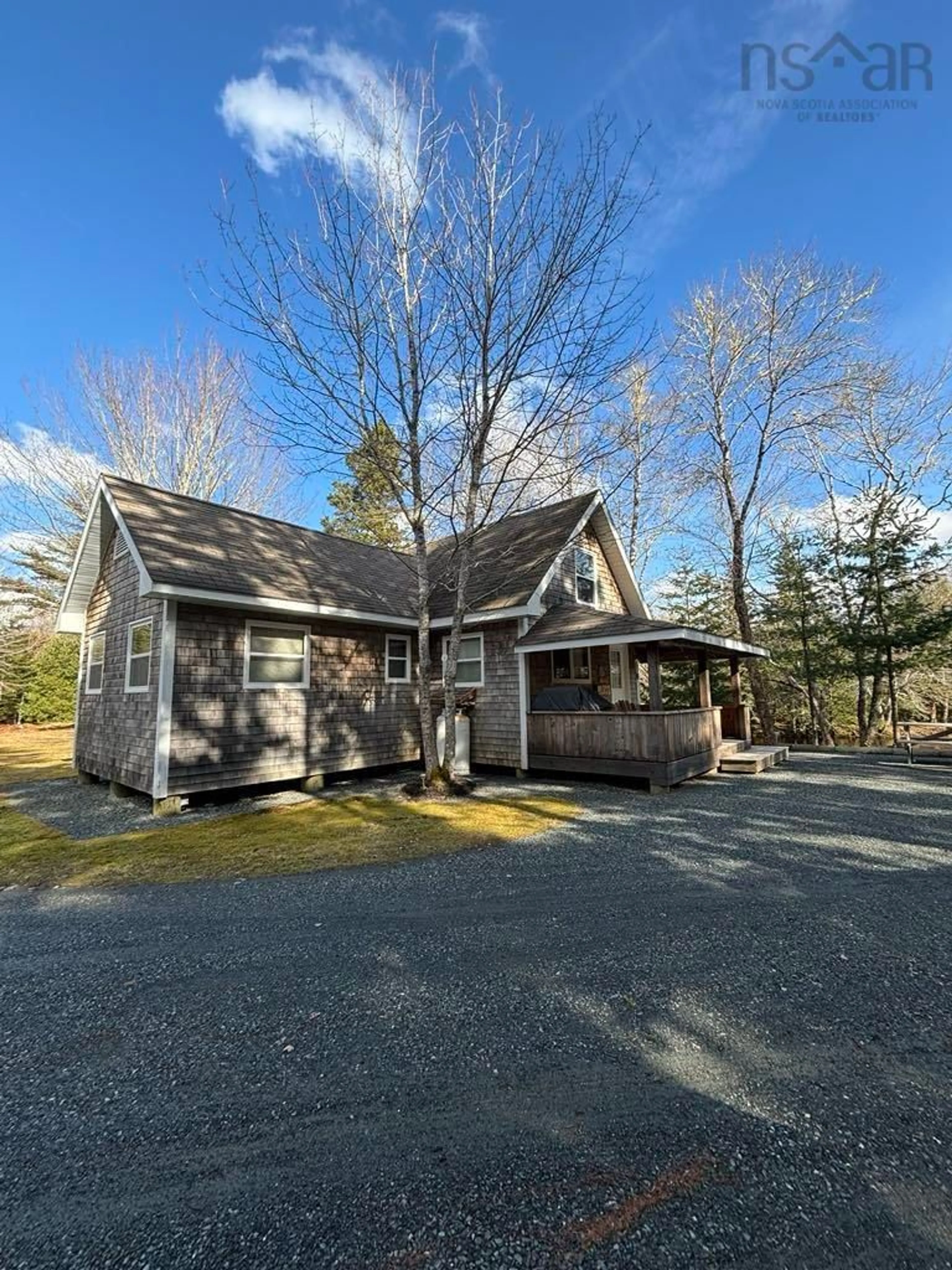 A pic from outside/outdoor area/front of a property/back of a property/a pic from drone, street for 790 Depot Rd, East Kemptville Nova Scotia B5A 5P4