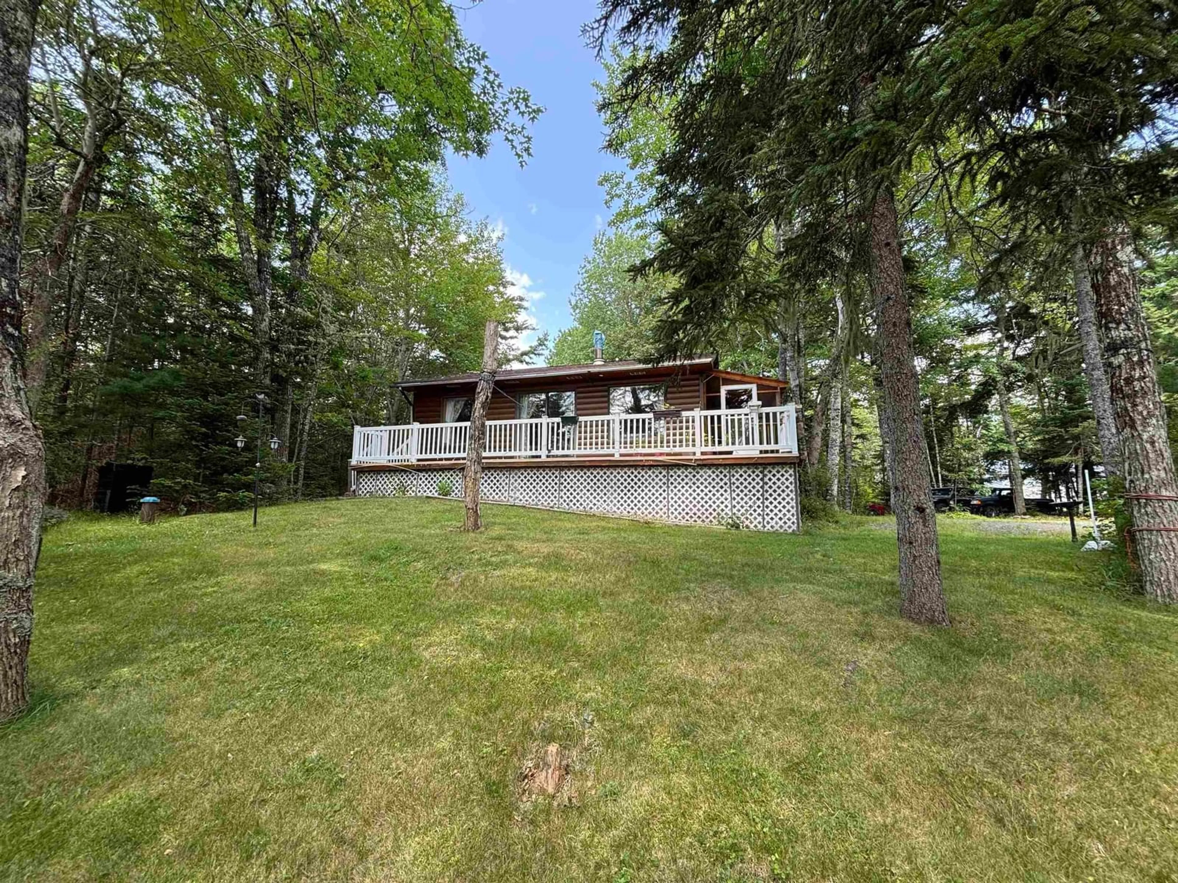A pic from outside/outdoor area/front of a property/back of a property/a pic from drone, unknown for 222 Dean Lake Rd, Westfield Nova Scotia B0T 1B0