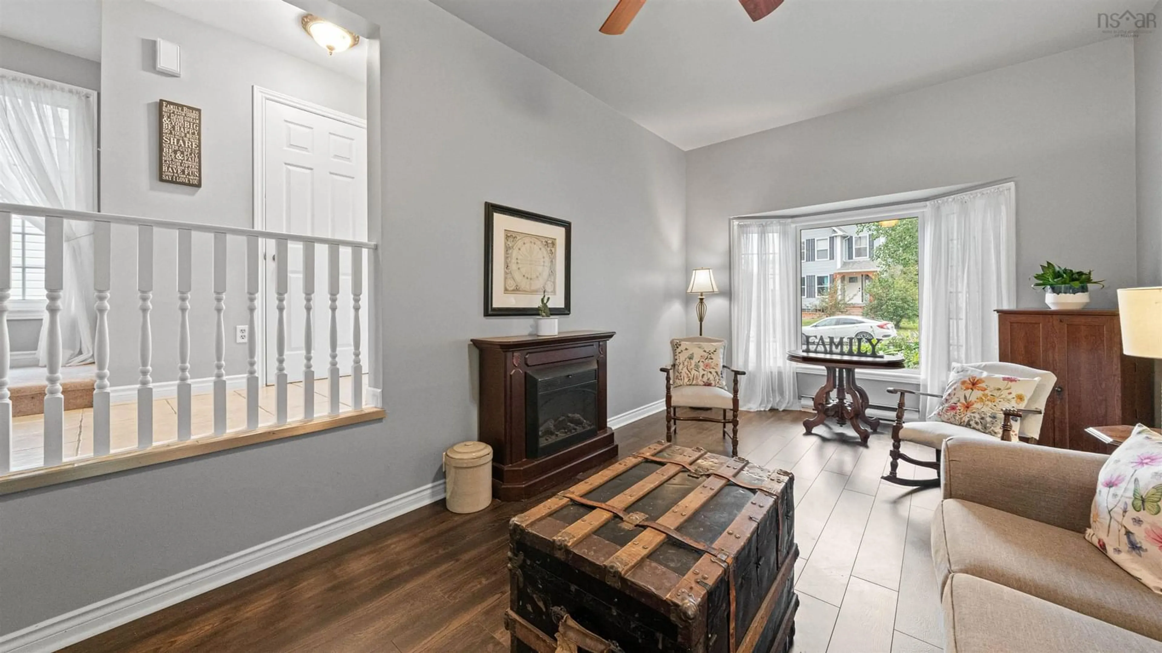 Living room with furniture, unknown for 7 Penstock Crt, Middle Sackville Nova Scotia B4E 2L6