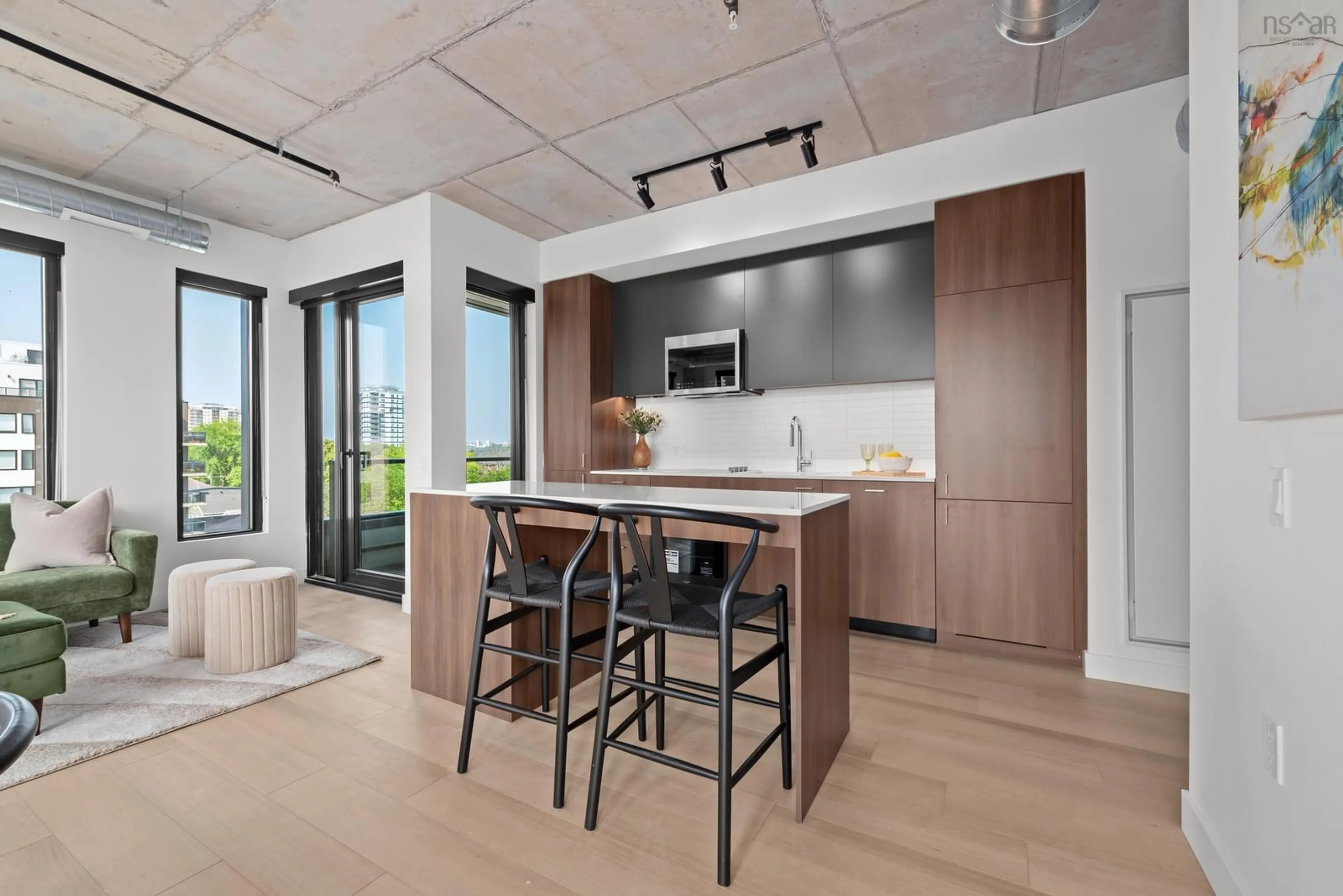 Open concept kitchen, unknown for 5511 Bilby St #704, Halifax Nova Scotia B3K 0M5