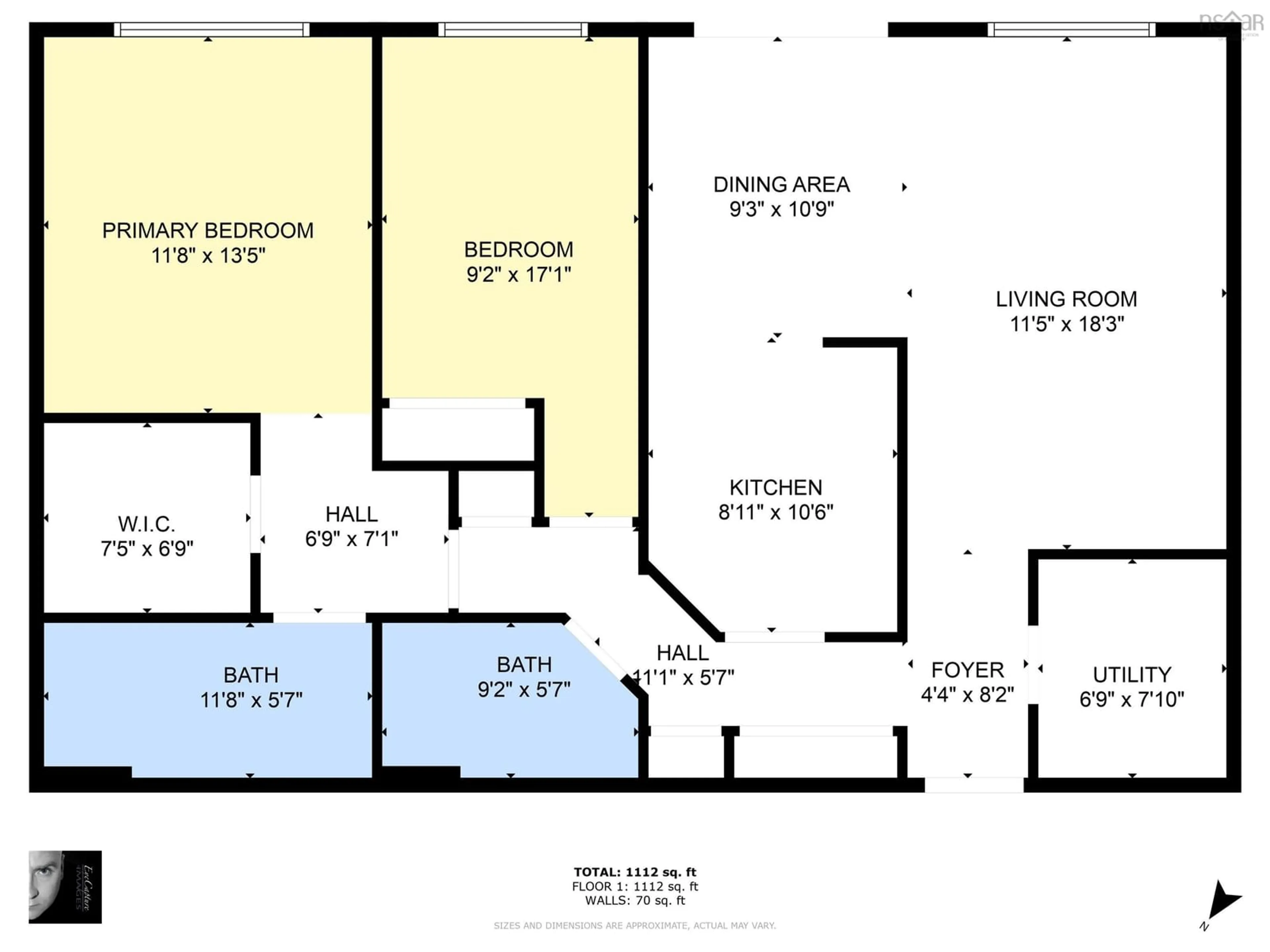 Floor plan for 51 Wimbledon Rd #205, Bedford Nova Scotia B4A 3M7