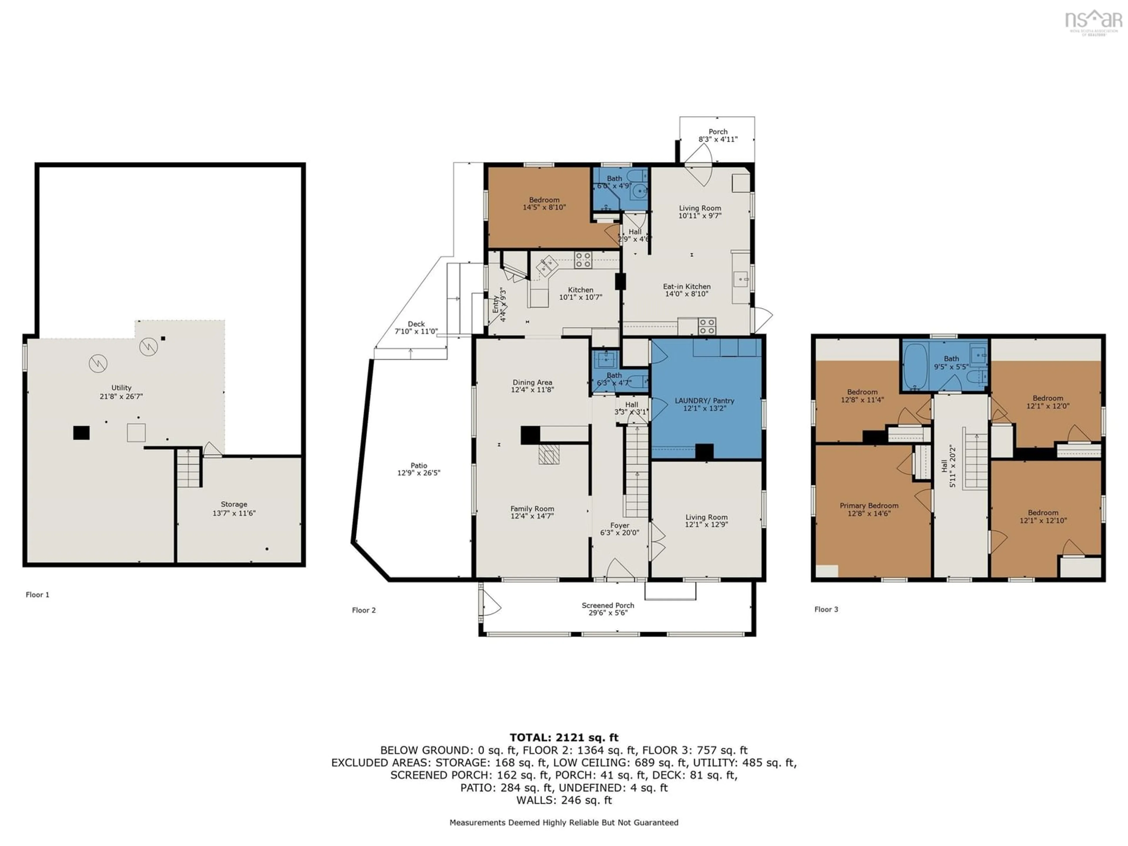 Floor plan for 153 Pleasant St, Bridgewater Nova Scotia B4V 1N4