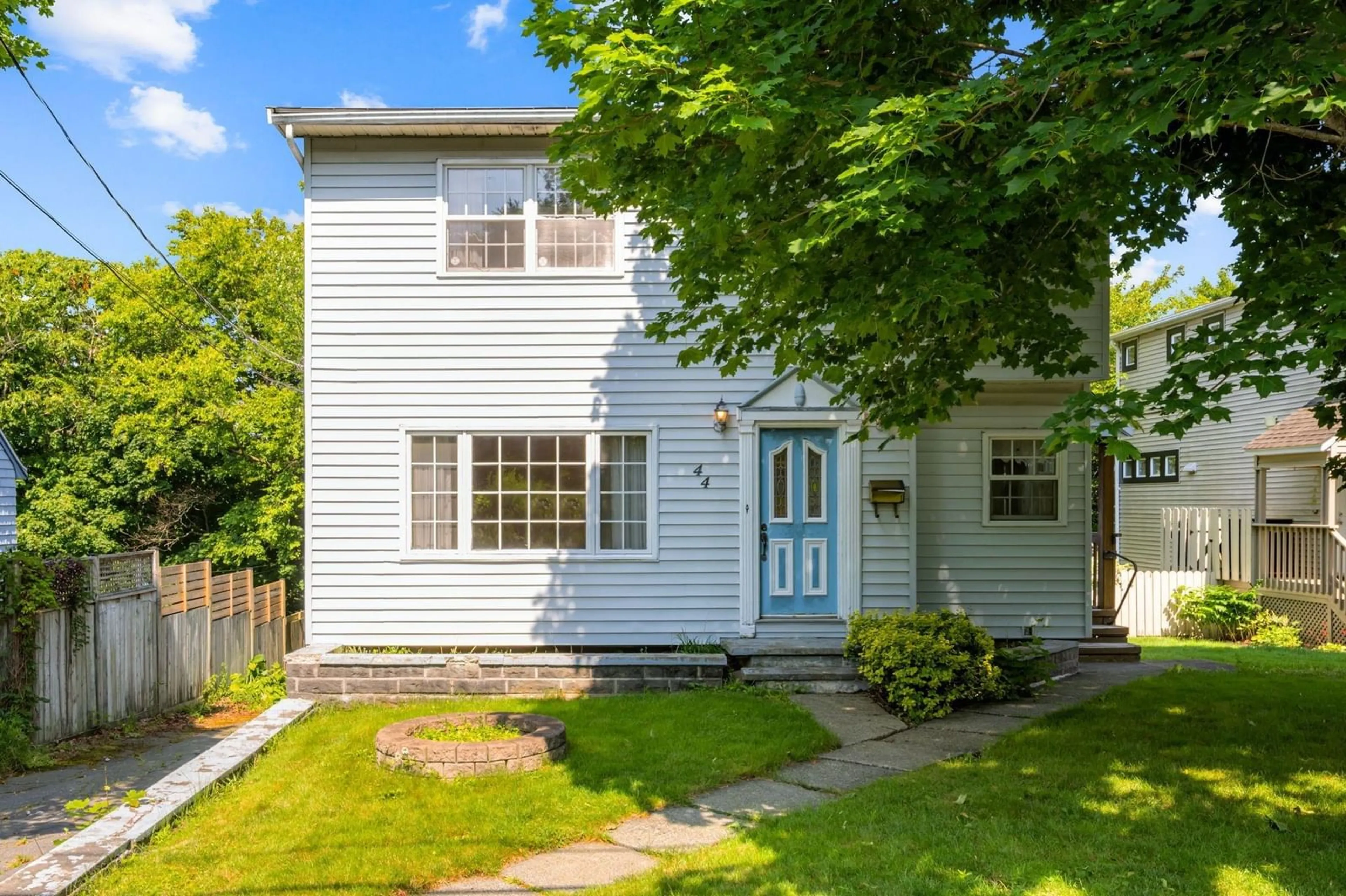 Home with vinyl exterior material, street for 44 Fenwood Rd, Halifax Nova Scotia B3N 1G8