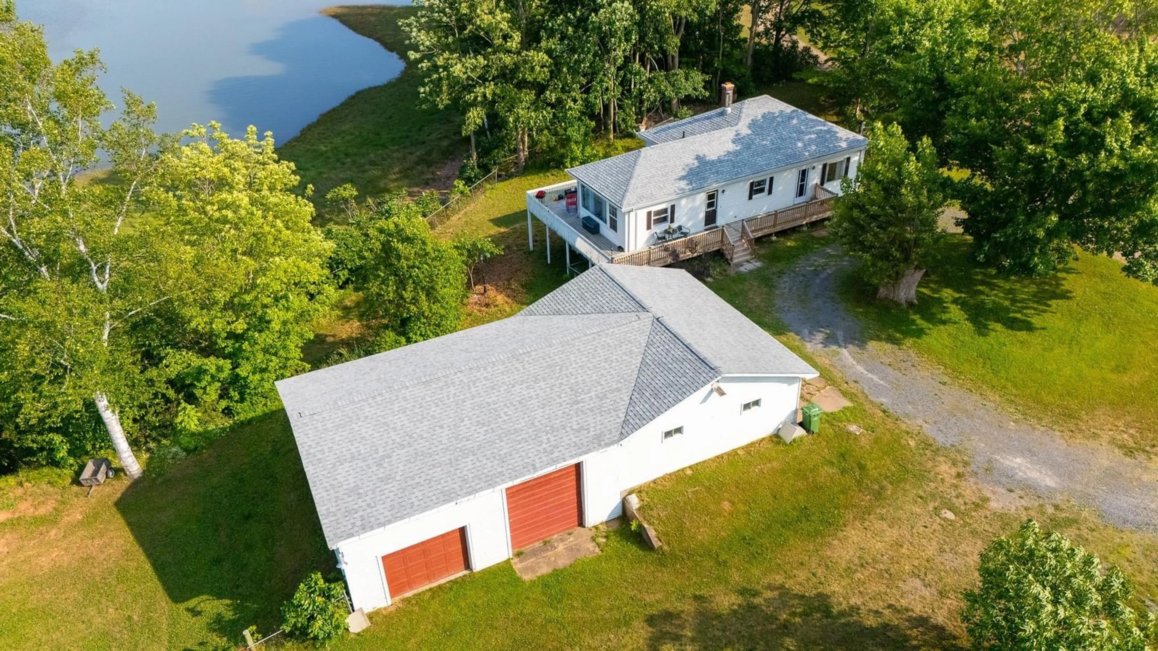 A pic from outside/outdoor area/front of a property/back of a property/a pic from drone, water/lake/river/ocean view for 1258 Pereau Rd, Upper Pereau Nova Scotia B0P 1H0