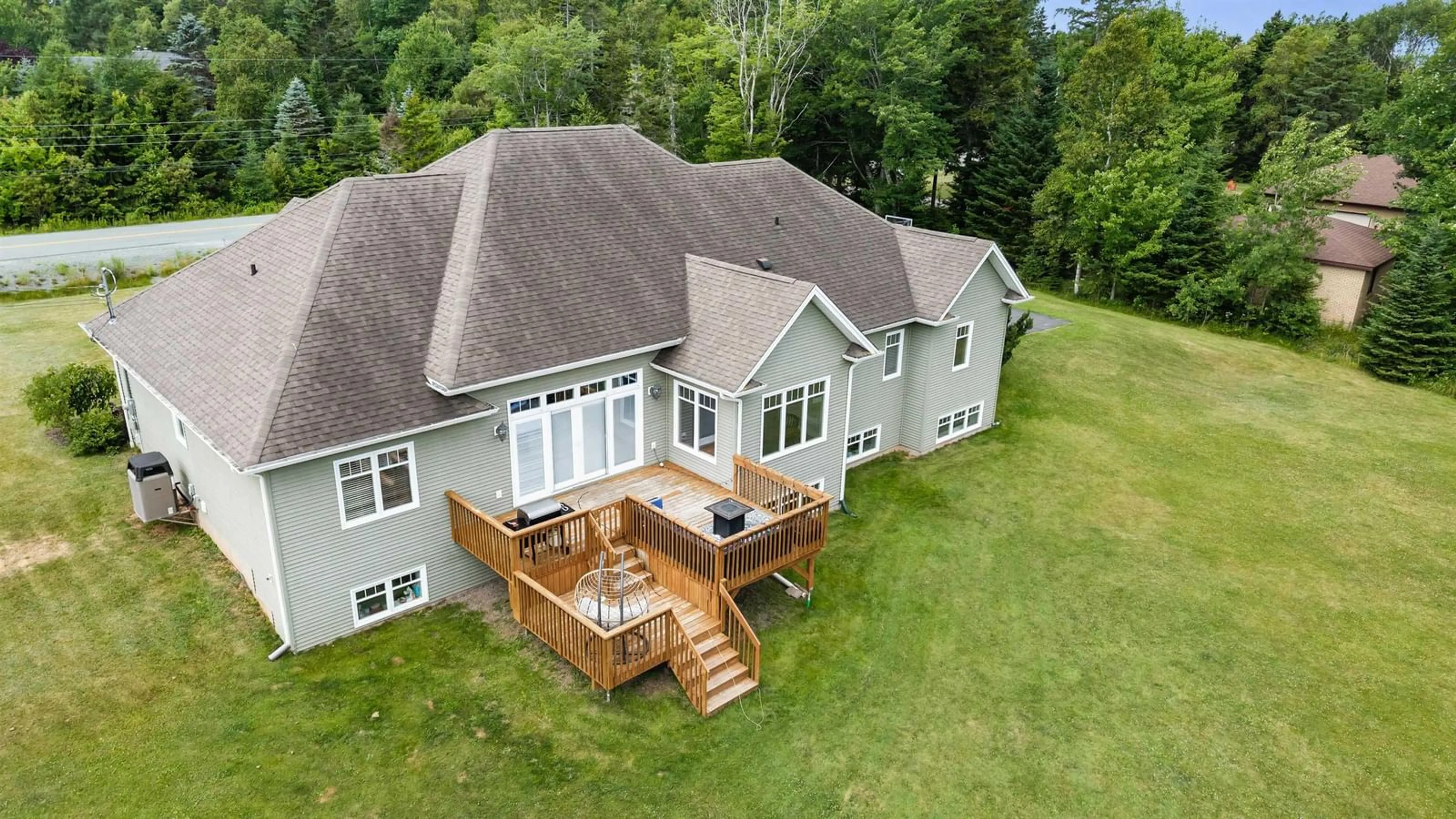 A pic from outside/outdoor area/front of a property/back of a property/a pic from drone, unknown for 259 Dorsay Rd, Amherst Nova Scotia B4H 3Y2