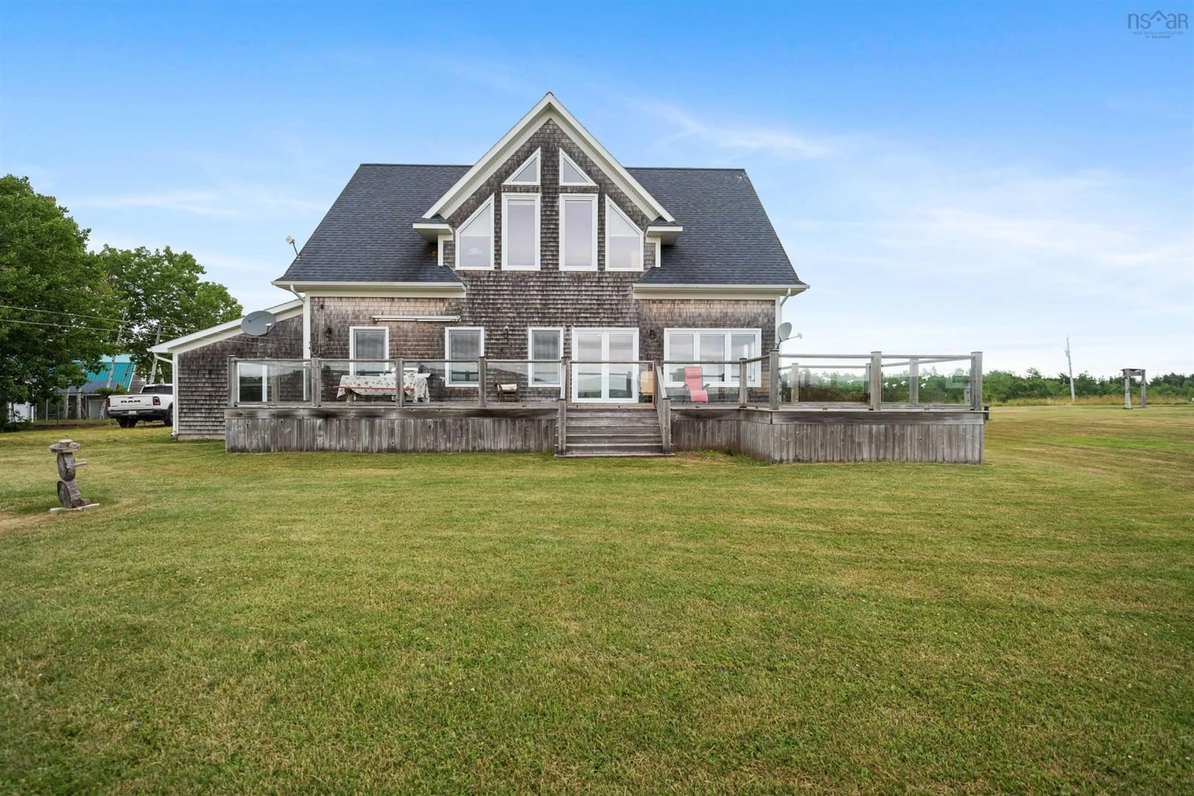 A pic from outside/outdoor area/front of a property/back of a property/a pic from drone, unknown for 1159 South Side Harbour Rd, Southside Harbour Nova Scotia B2G 2L4
