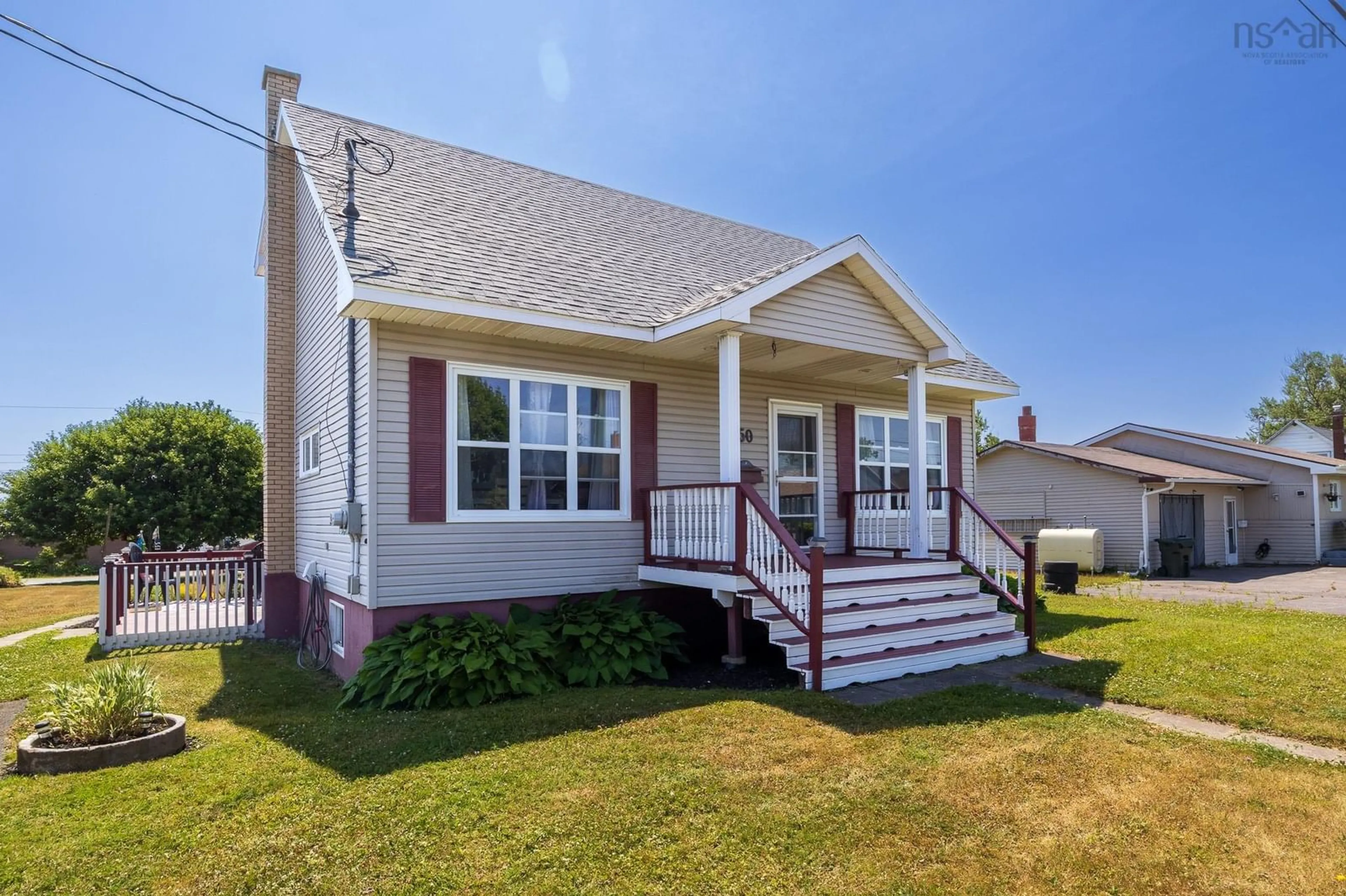 Home with vinyl exterior material, street for 50 Duncan Street, Glace Bay Nova Scotia B1A 2L6