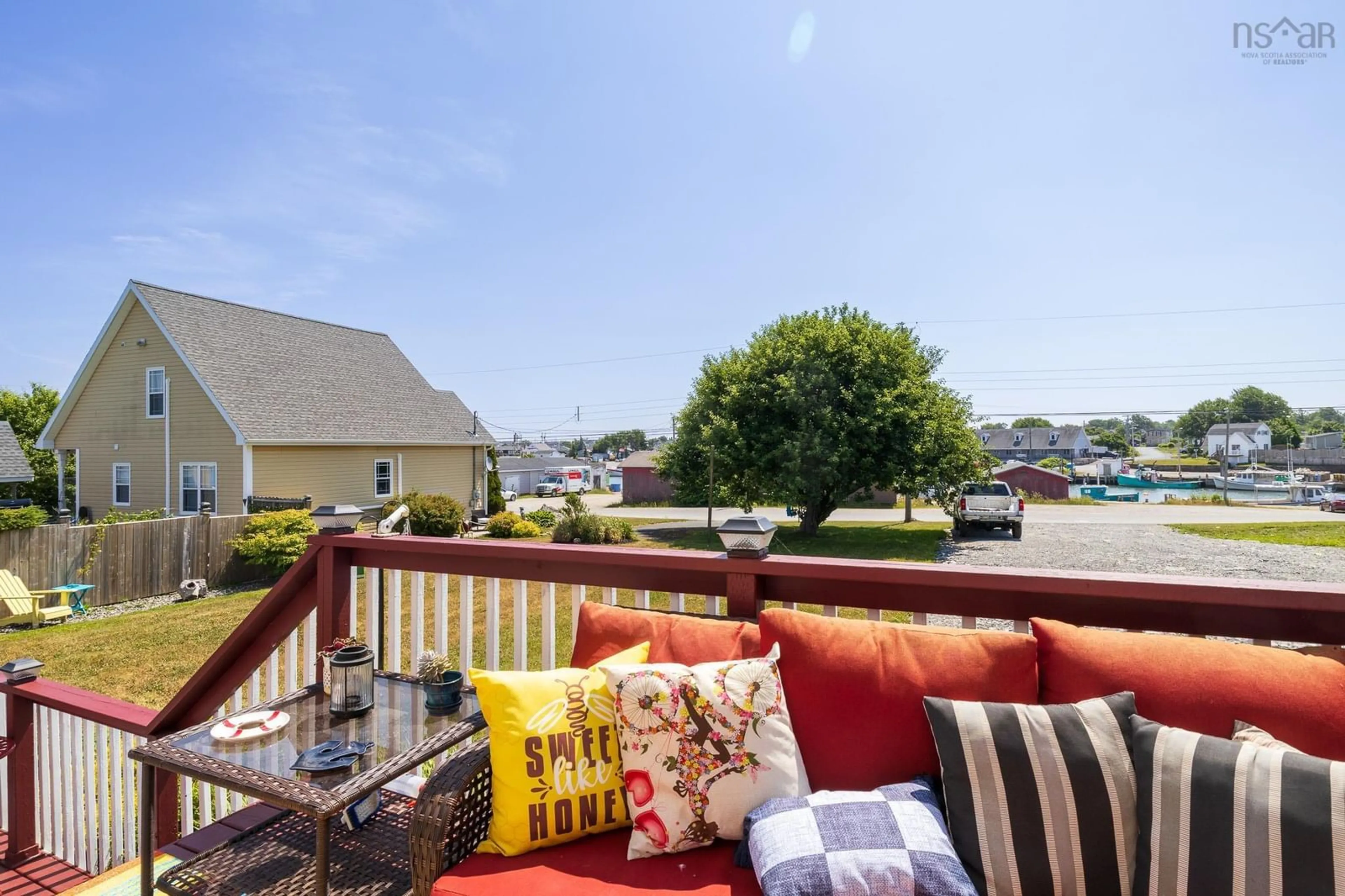 Patio, water/lake/river/ocean view for 50 Duncan Street, Glace Bay Nova Scotia B1A 2L6