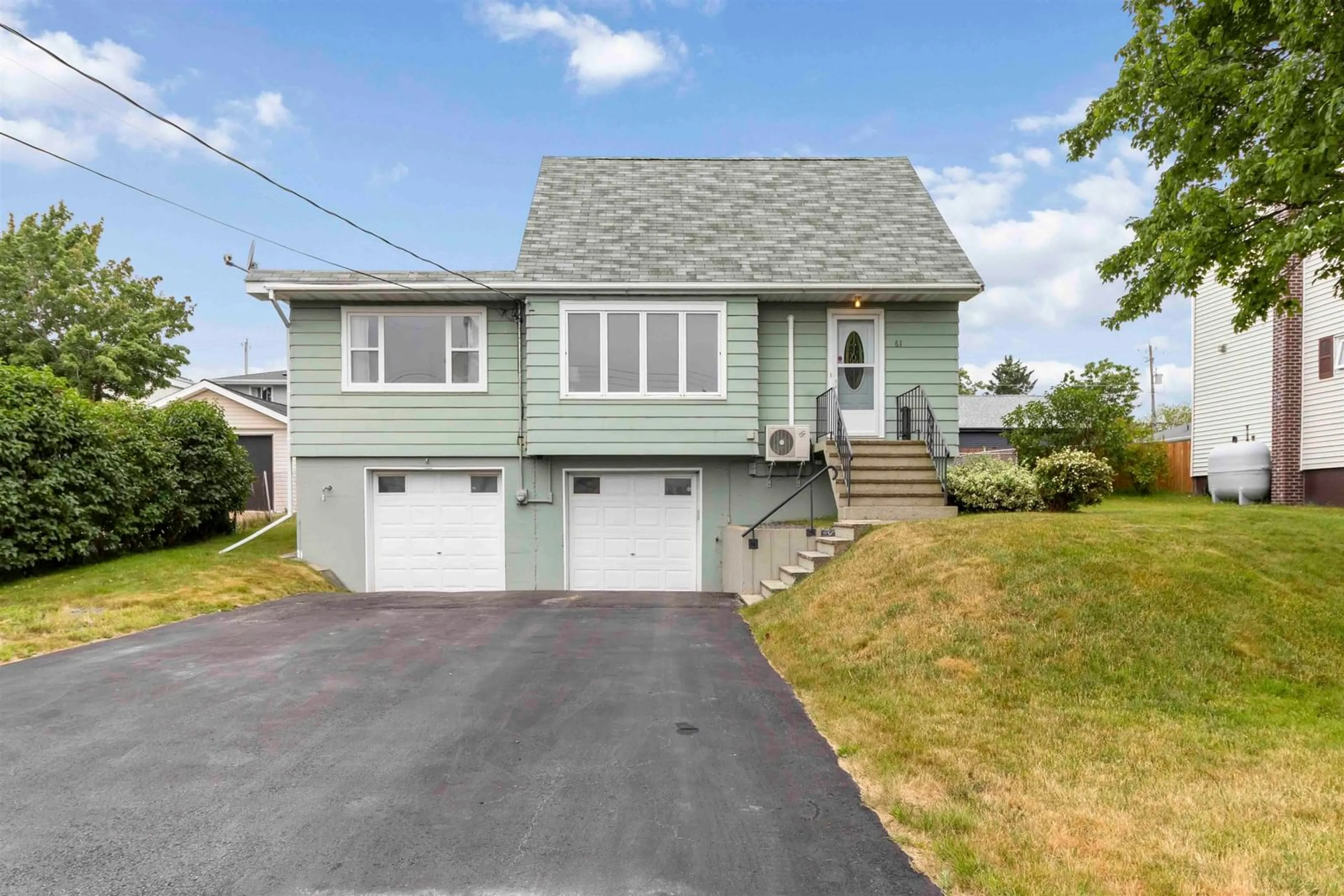 Home with vinyl exterior material, street for 61 Convoy Ave, Halifax Nova Scotia B3N 2P7