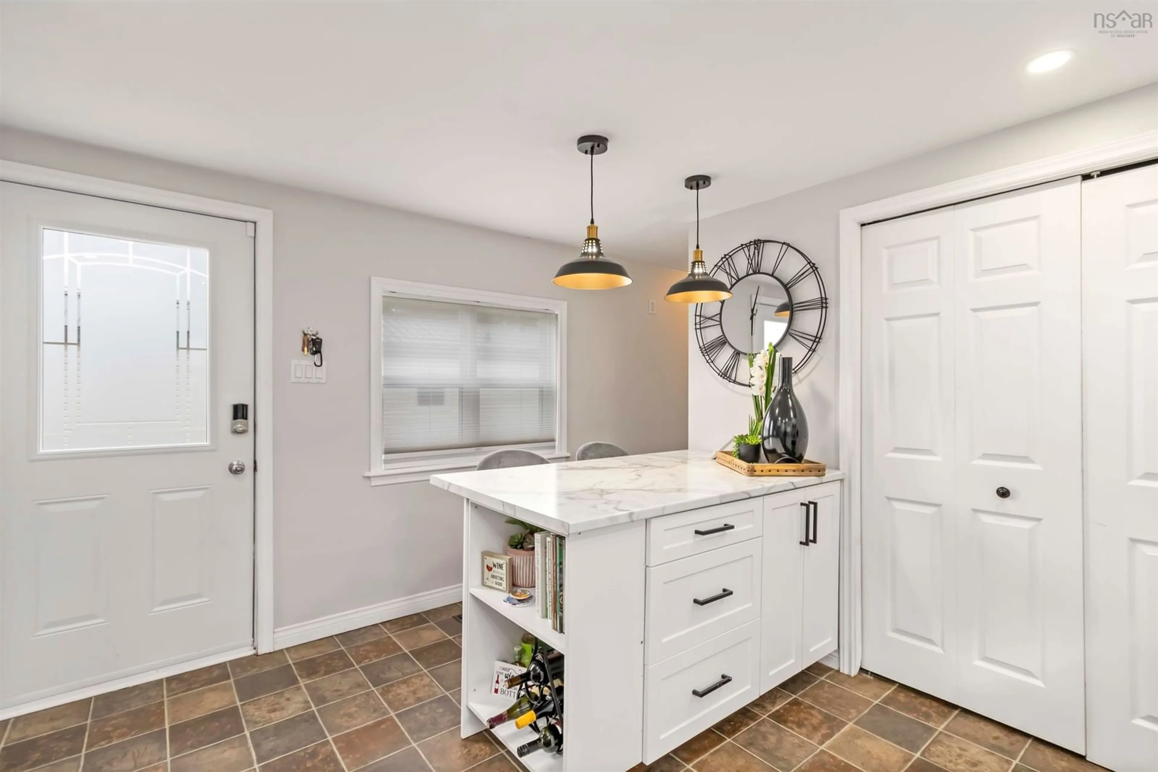 Open concept kitchen, ceramic/tile floor for 1108 Susan Dr, Beaver Bank Nova Scotia B4E 1P1