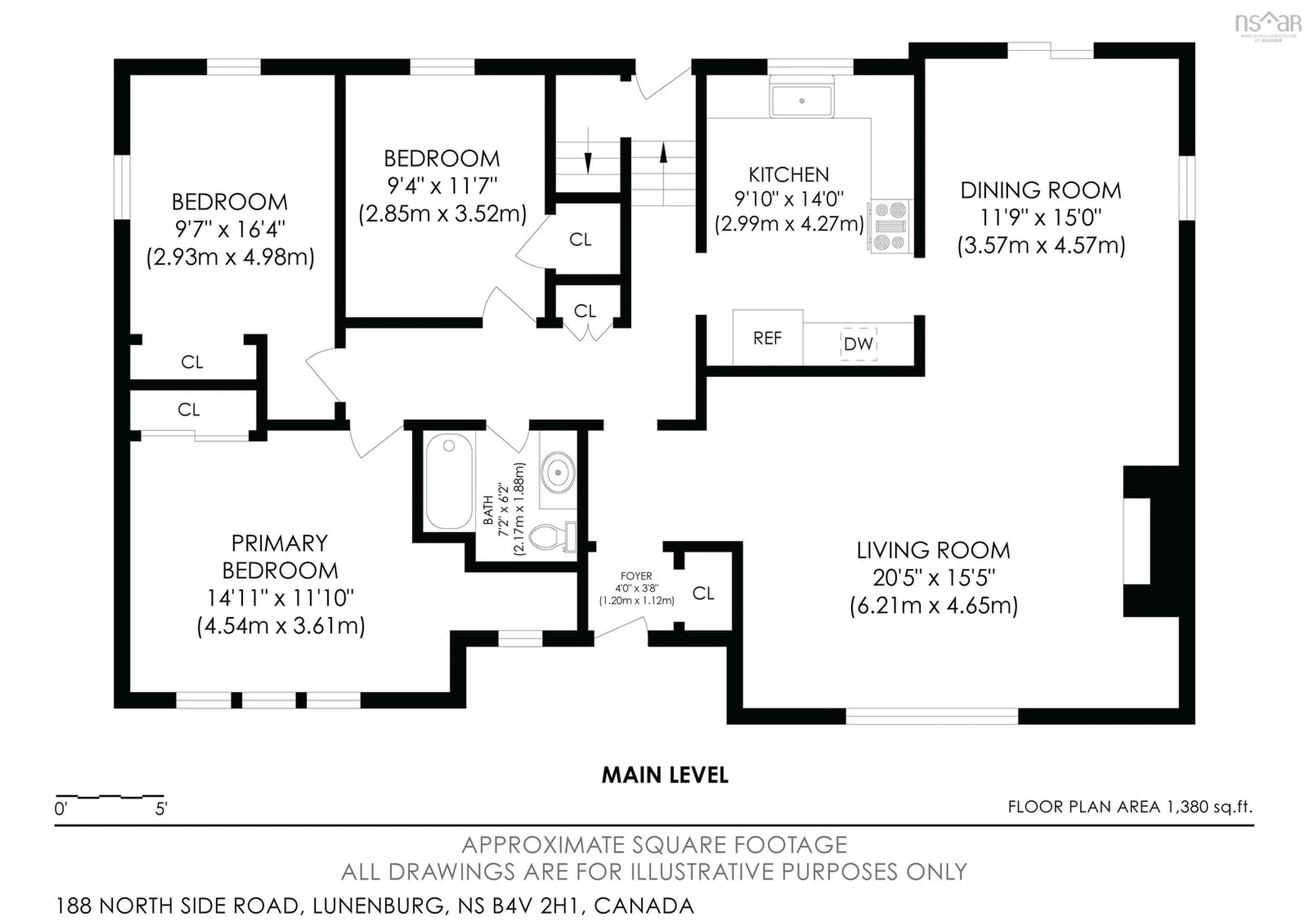 Floor plan for 188 North Side Rd, Riverport Nova Scotia B0J 2X0