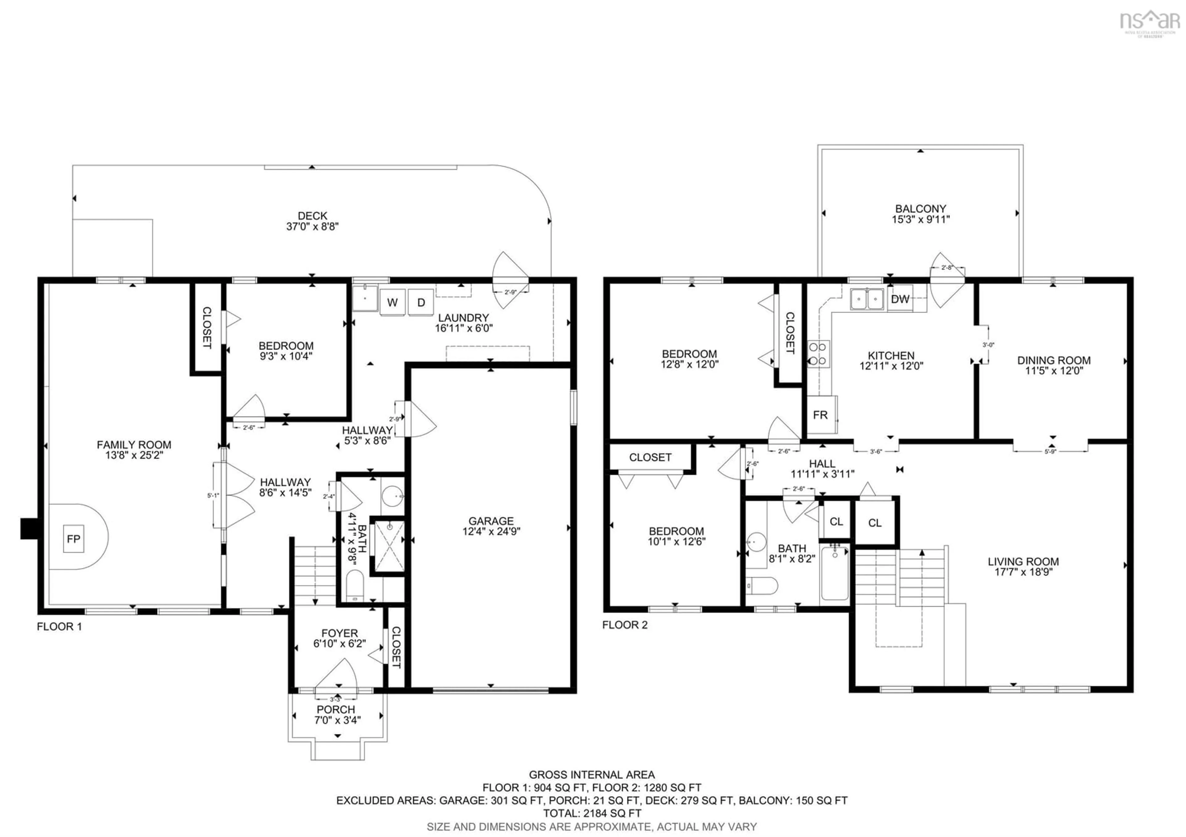 Floor plan for 8 Old Birch Rd, Dartmouth Nova Scotia B2W 6B4