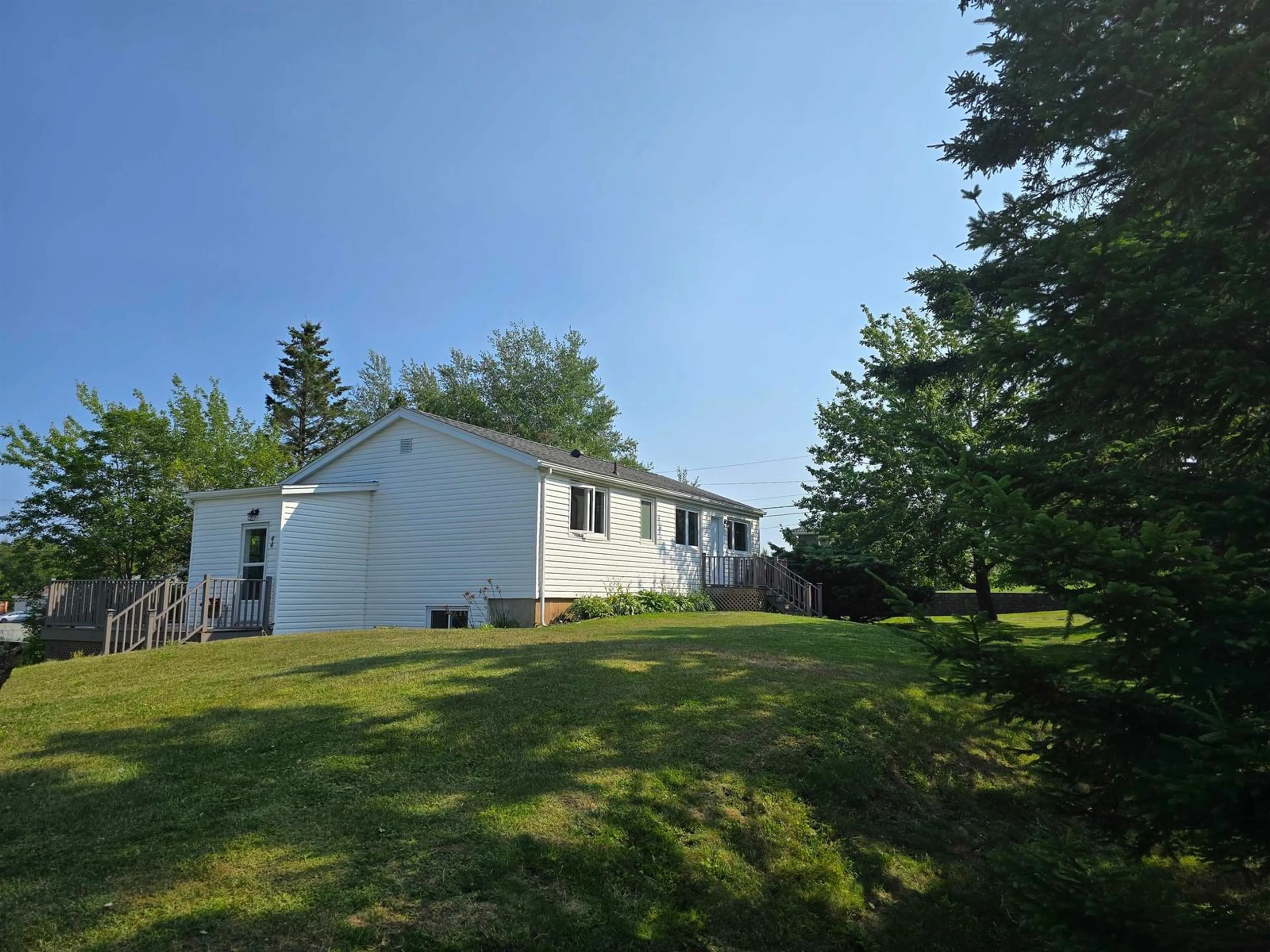 A pic from outside/outdoor area/front of a property/back of a property/a pic from drone, unknown for 44 Bissett Lake Rd, Cole Harbour Nova Scotia B2V 2T3
