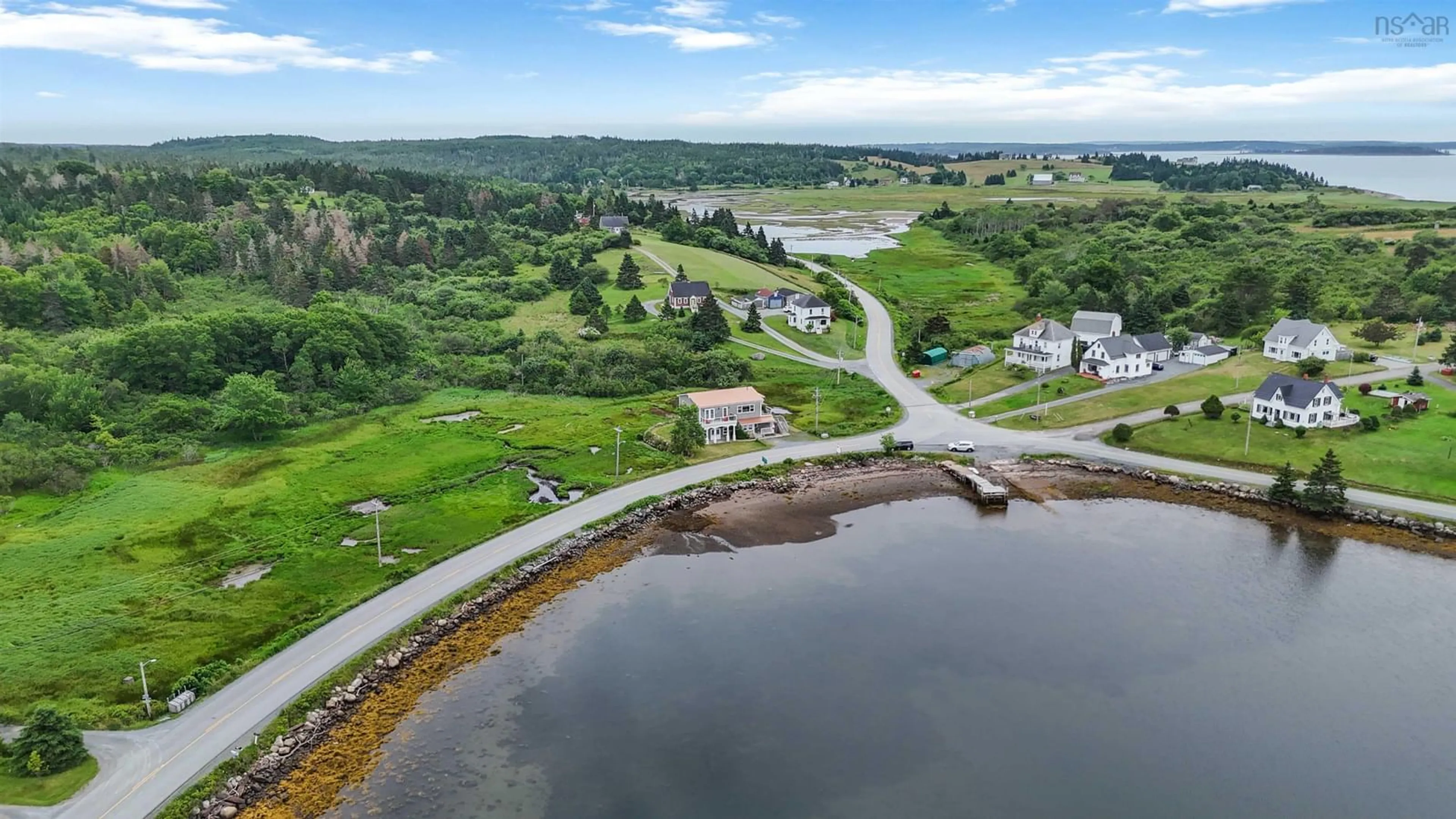 A pic from outside/outdoor area/front of a property/back of a property/a pic from drone, water/lake/river/ocean view for 285 Lower Lahave Rd, Lower LaHave Nova Scotia B0J 2W0