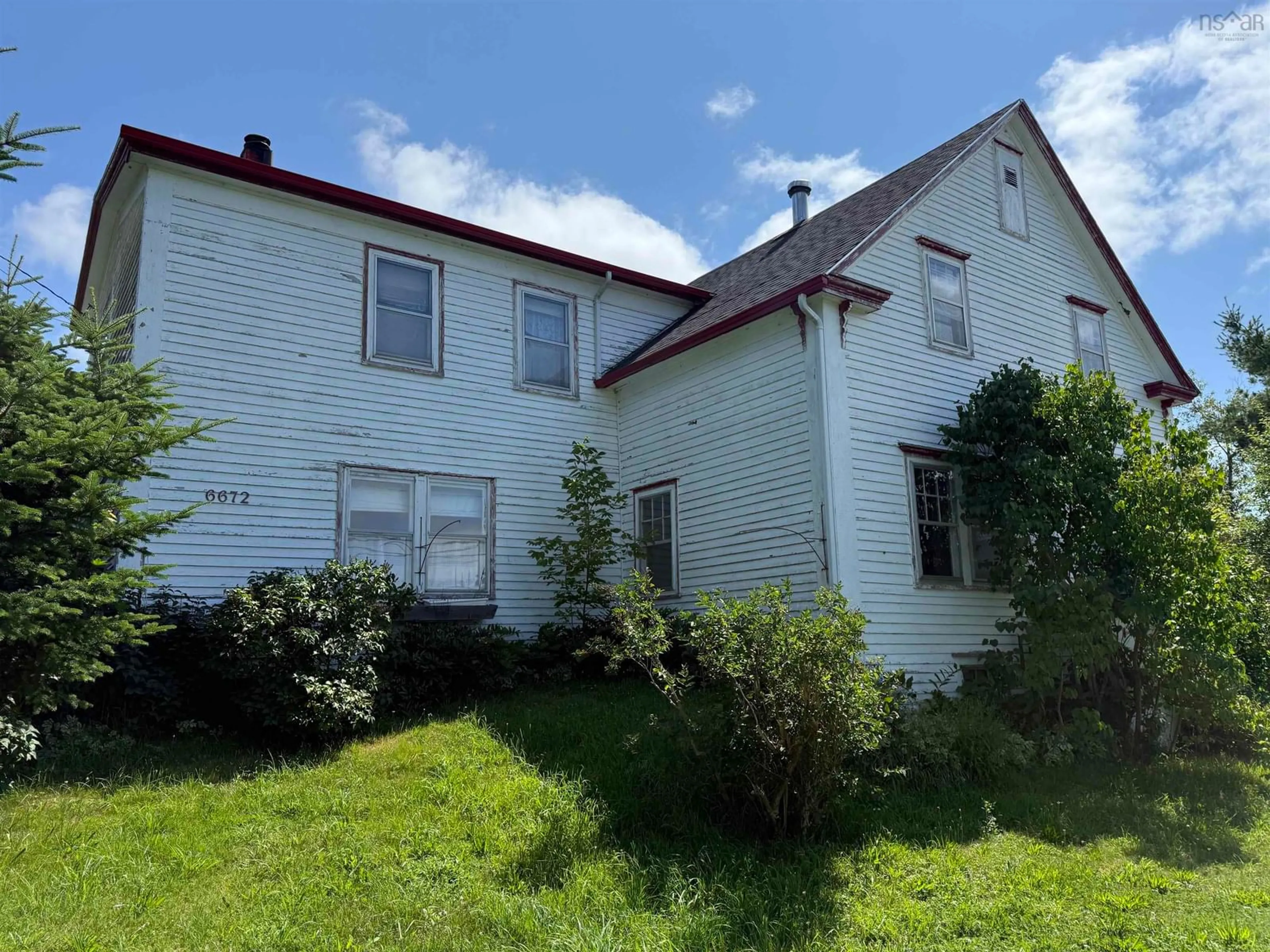 A pic from outside/outdoor area/front of a property/back of a property/a pic from drone, building for 6672 Highway 332, Upper Lahave Nova Scotia B4V 7C1