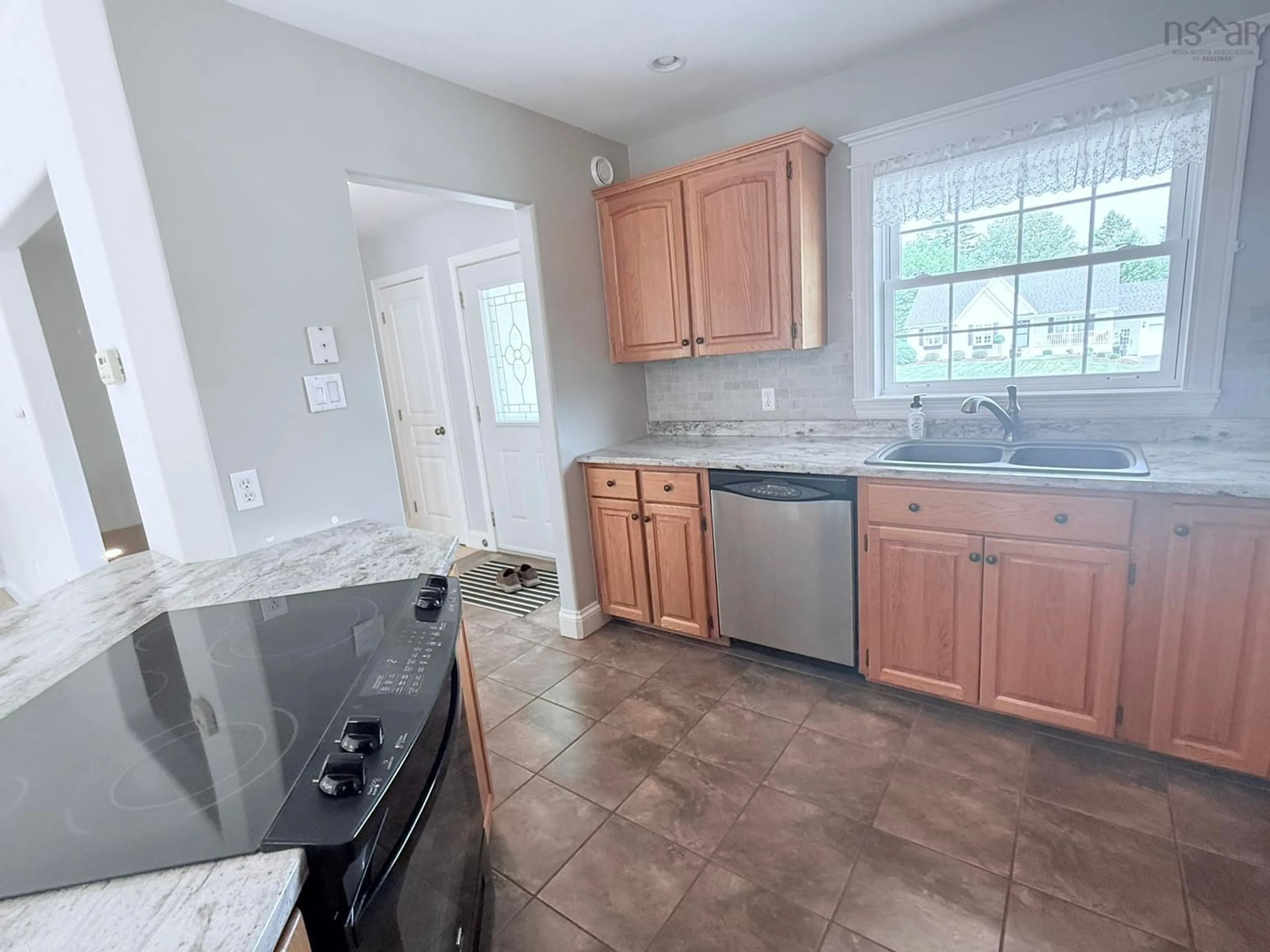 Standard kitchen, ceramic/tile floor for 23 Silverwood Dr, Valley Nova Scotia B6L 4J1