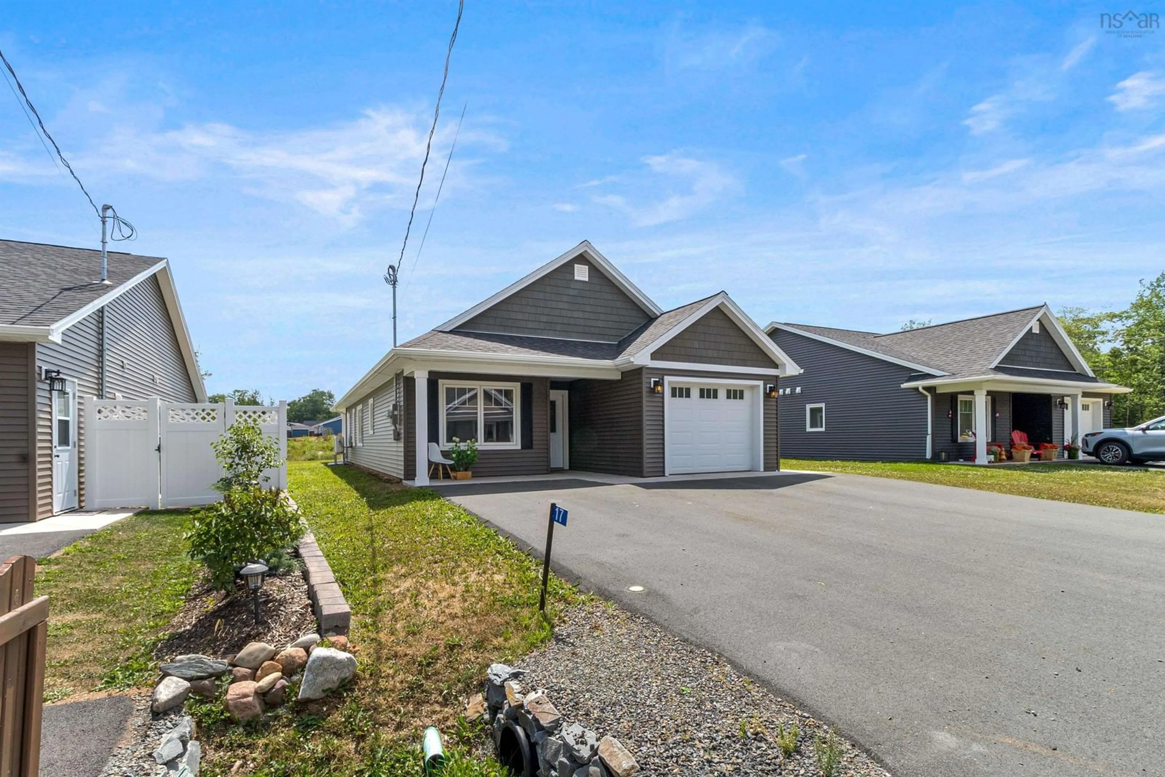 Home with vinyl exterior material, street for 17 Emma Janes Way, Stewiacke Nova Scotia B0N 2J0