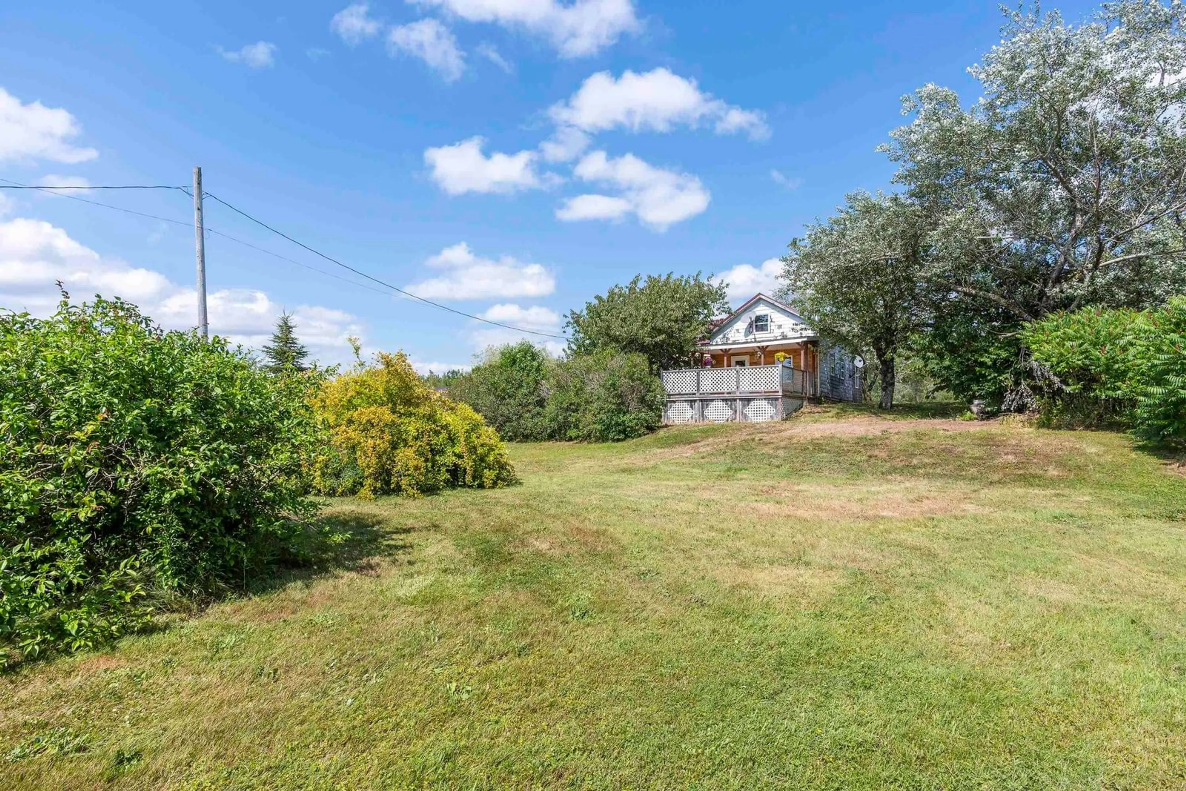 A pic from outside/outdoor area/front of a property/back of a property/a pic from drone, unknown for 1718 Bloomington Rd, Bloomington Nova Scotia B0S 1P0