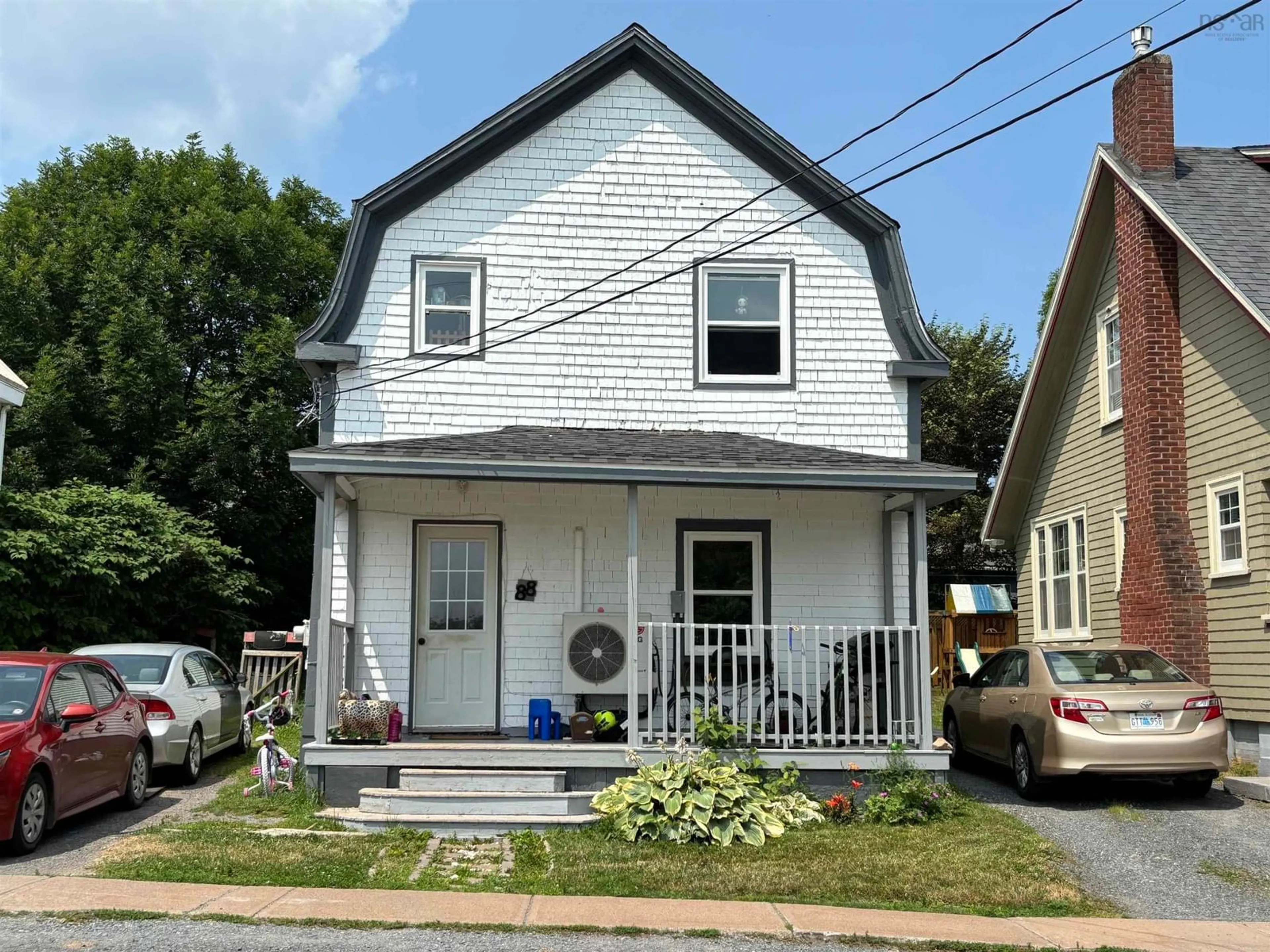 Home with vinyl exterior material, street for 88 Faulkland St, Pictou Nova Scotia B0K 1H0