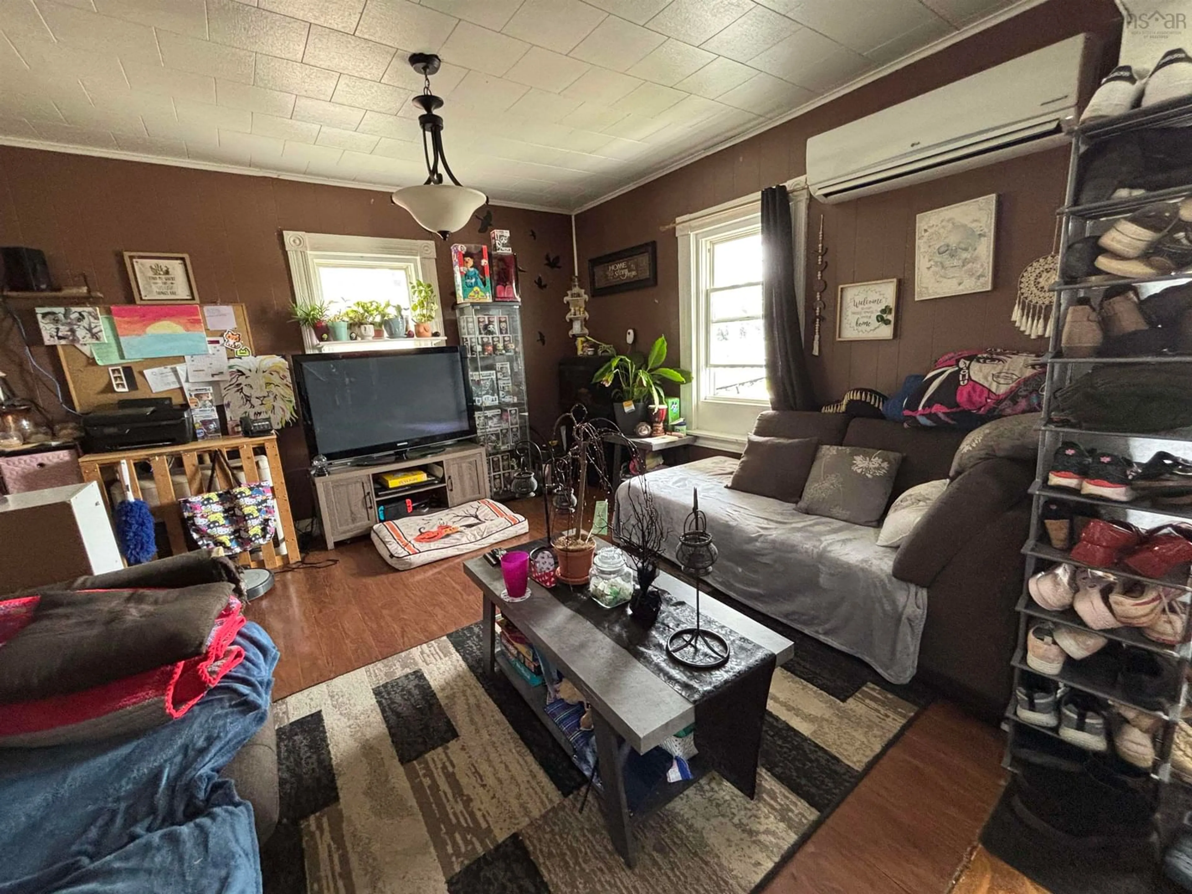 Living room with furniture, unknown for 88 Faulkland St, Pictou Nova Scotia B0K 1H0