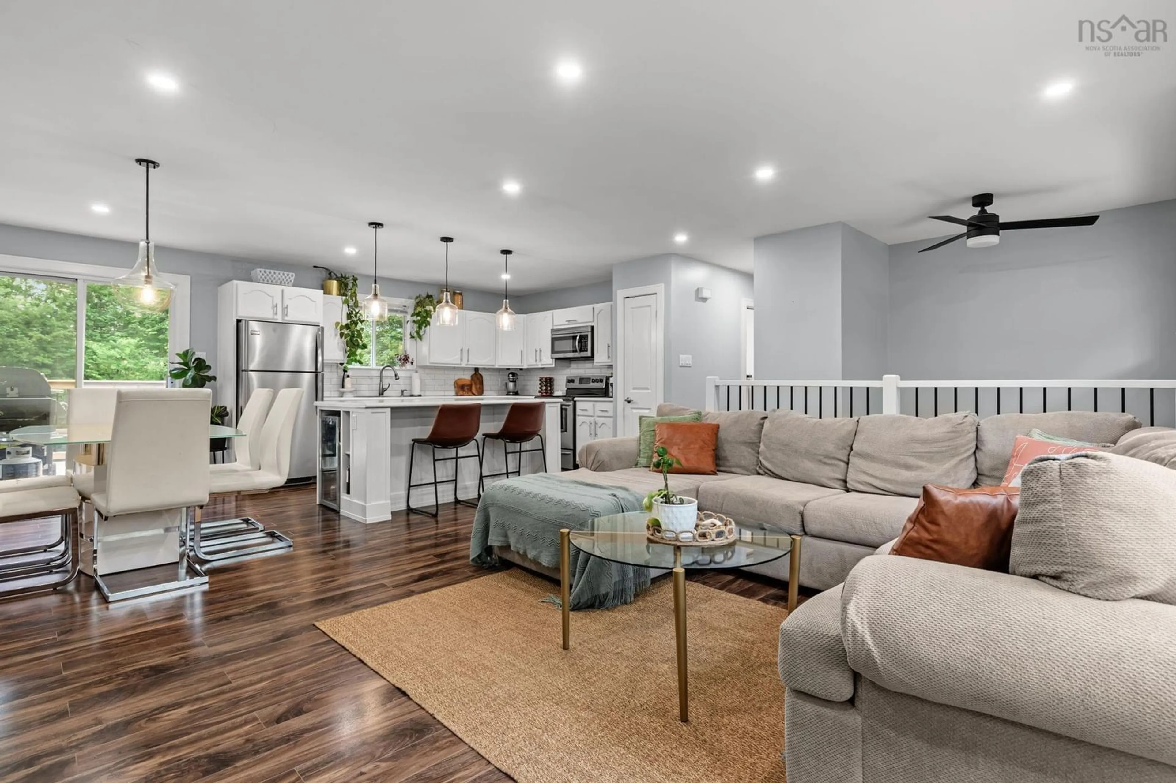 Open concept kitchen, unknown for 64 Dow Rd, New Minas Nova Scotia B4N 3R5