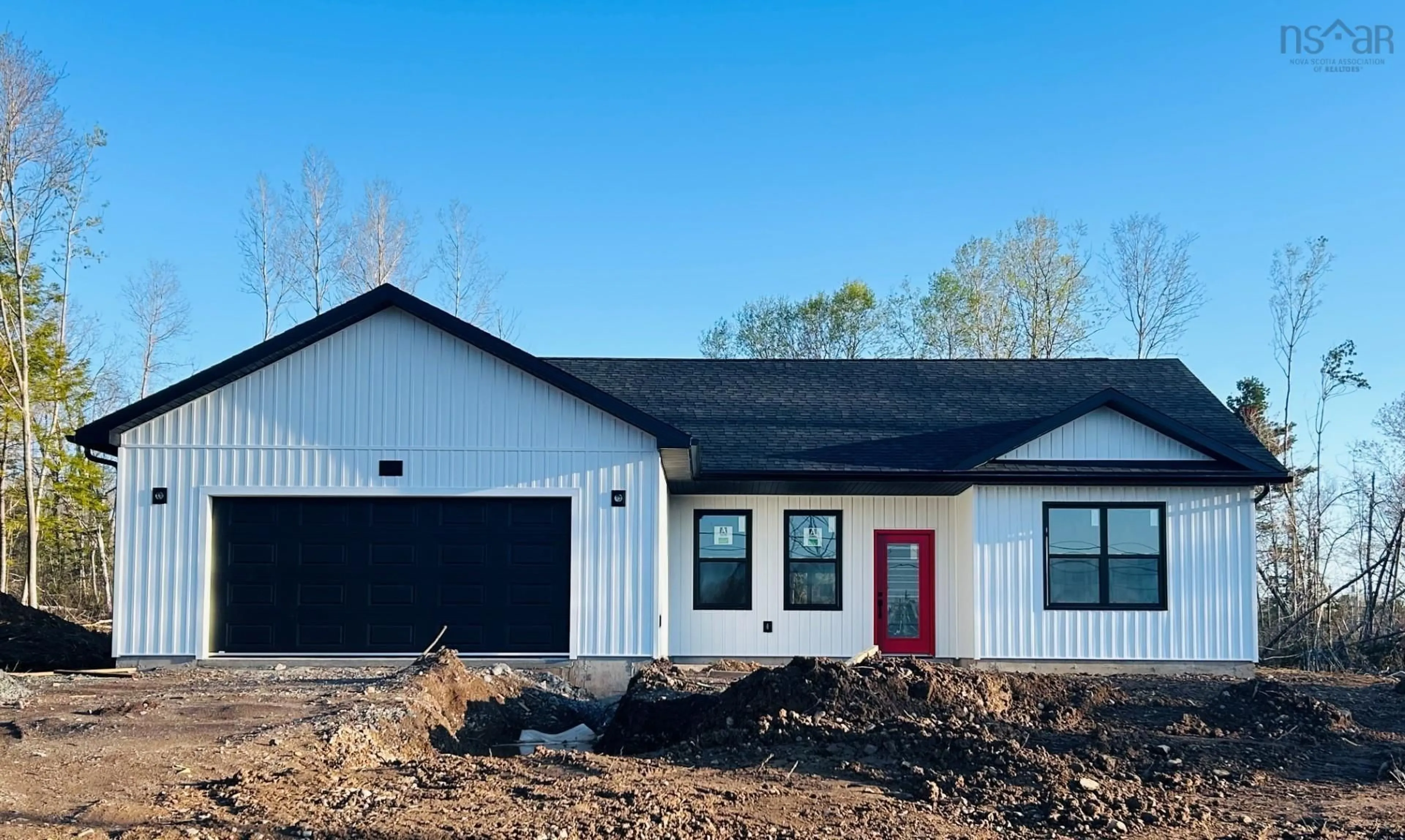 Home with vinyl exterior material, building for 34 Centennial Dr, Abercrombie Nova Scotia B2H 5C4