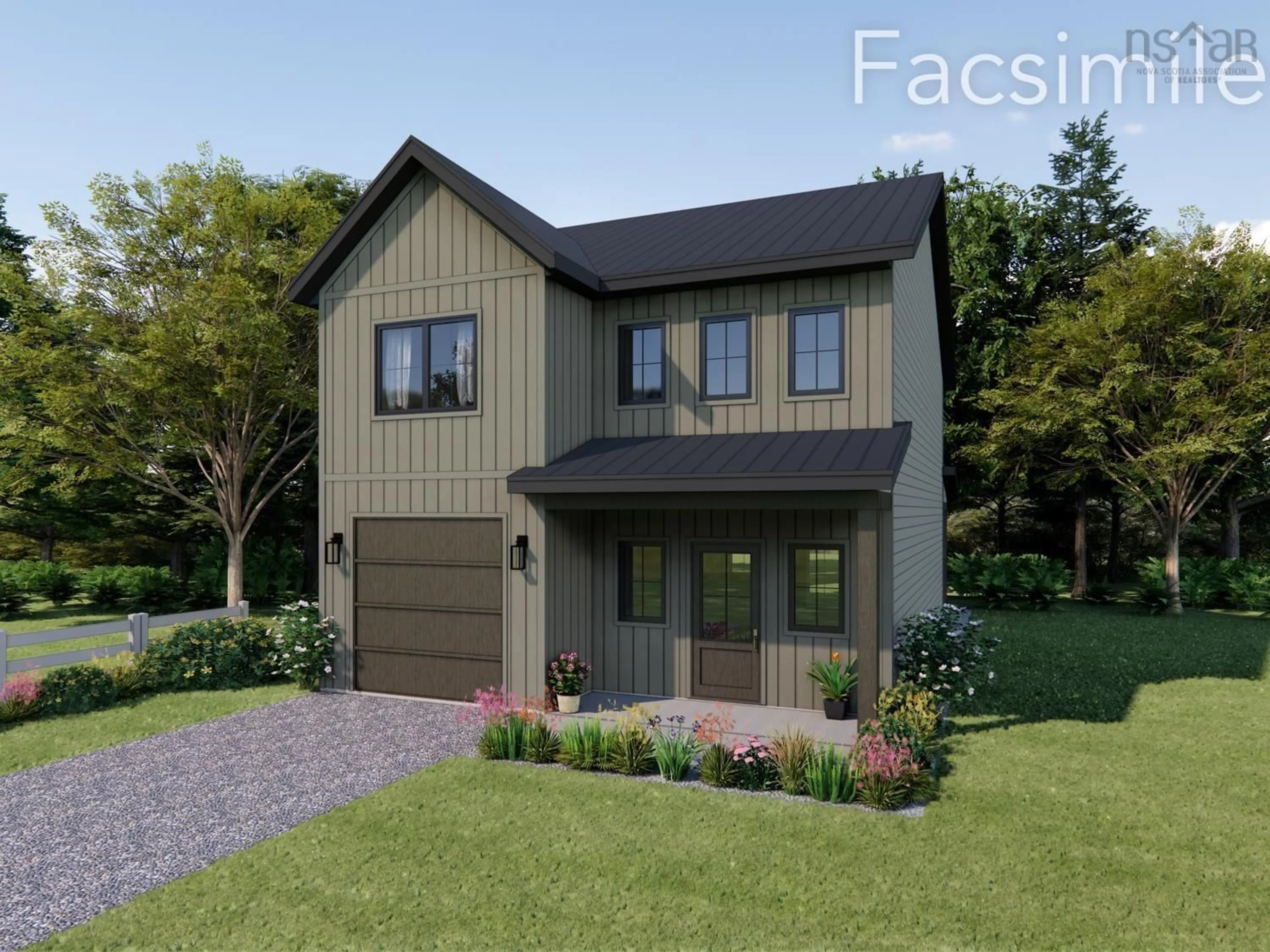 Home with brick exterior material, street for Loch Haven Lane #Lot 2-24, Old Barns Nova Scotia B6L 1L8